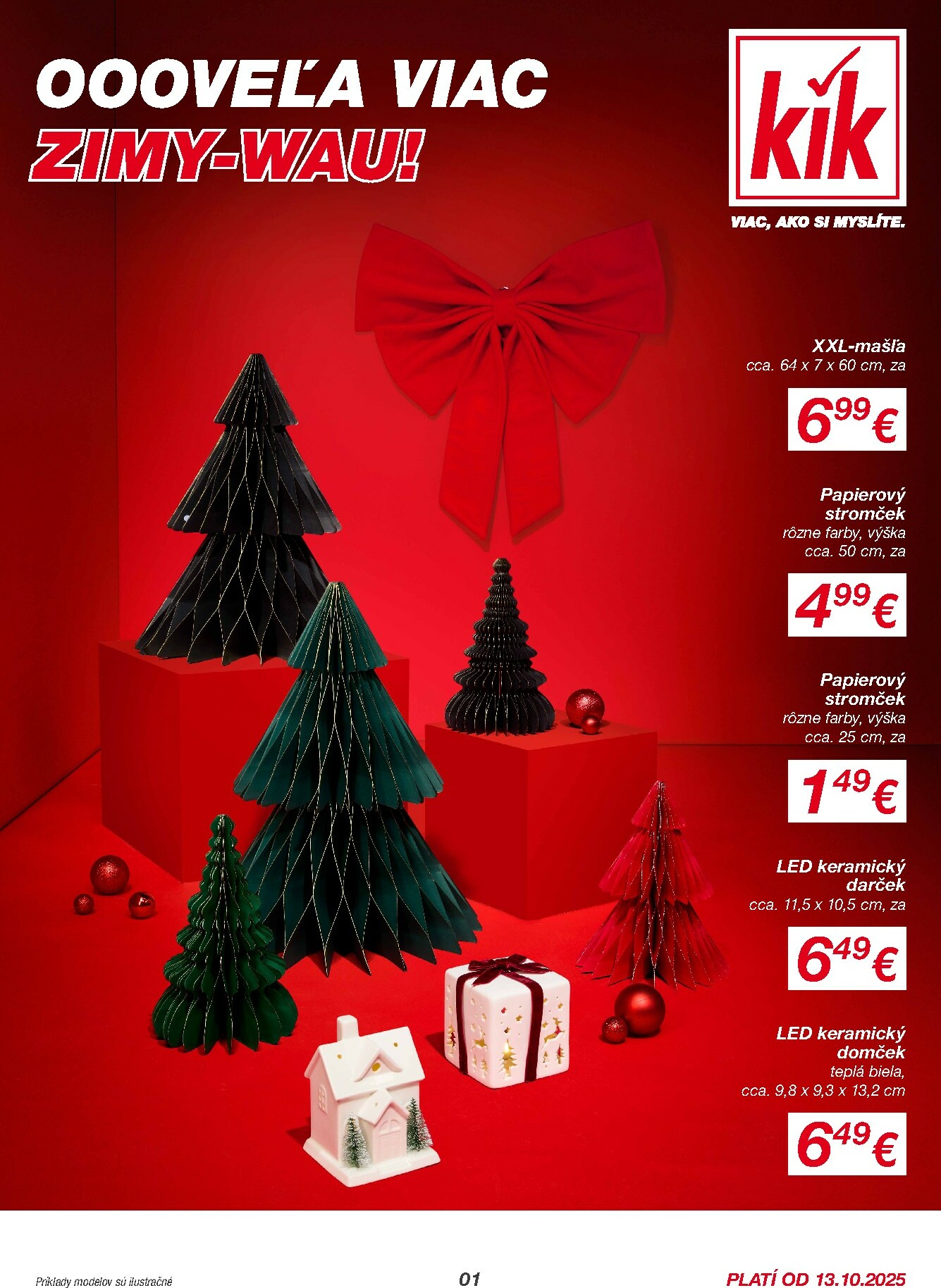 kik - Leták Kik platný od 13.10. do 02.11. - page: 1