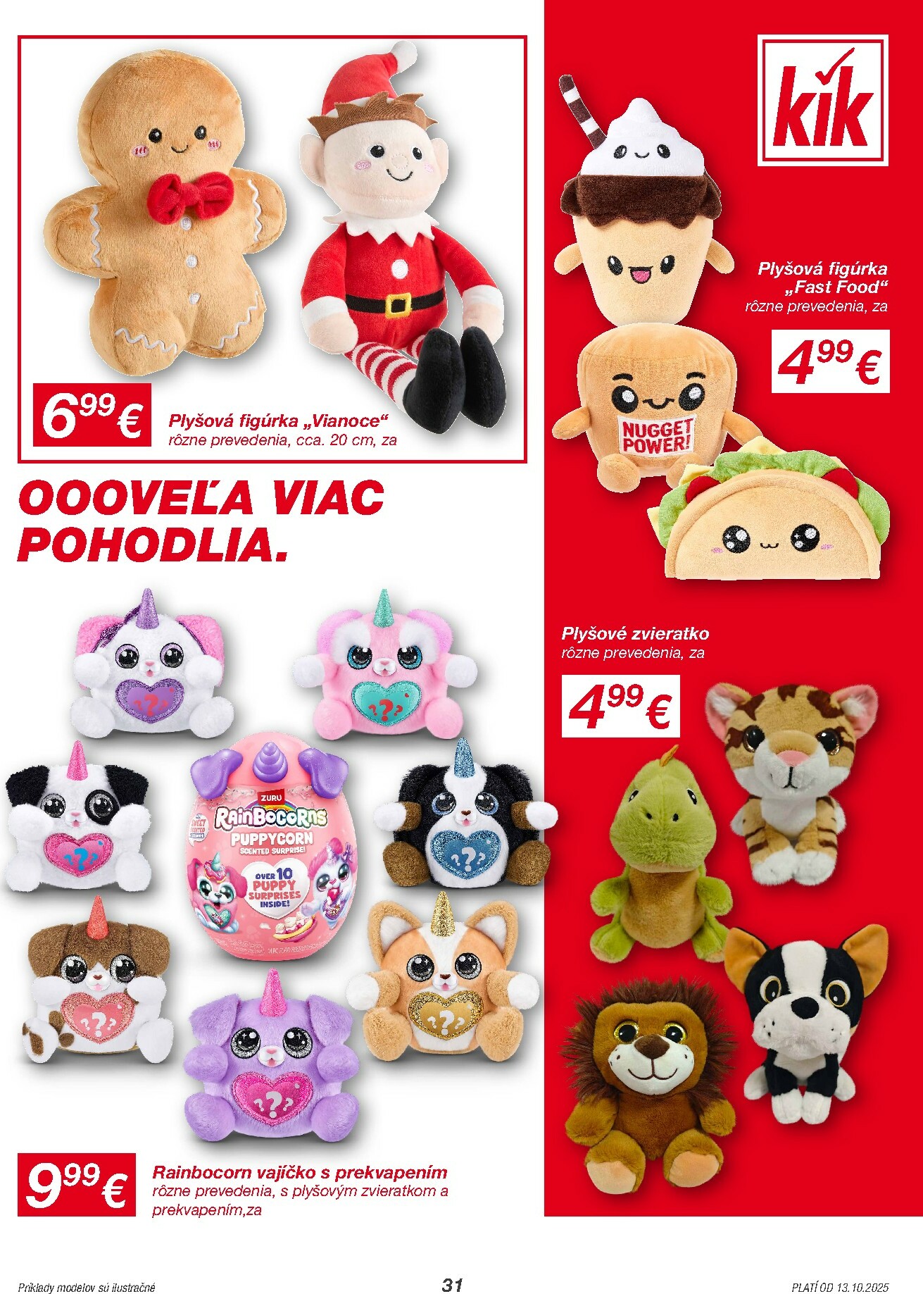 kik - Leták Kik platný od 13.10. do 02.11. - page: 31