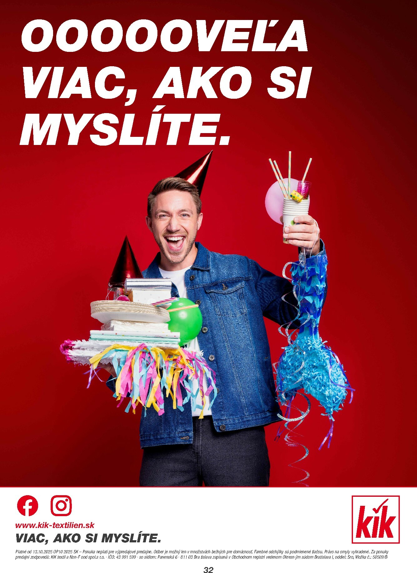 kik - Leták Kik platný od 13.10. do 02.11. - page: 32