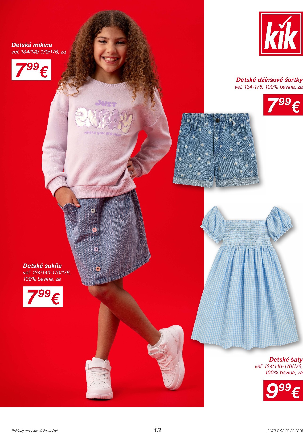 kik - Leták Kik platný od 23.03.2026 do 19.04.2026 - page: 13