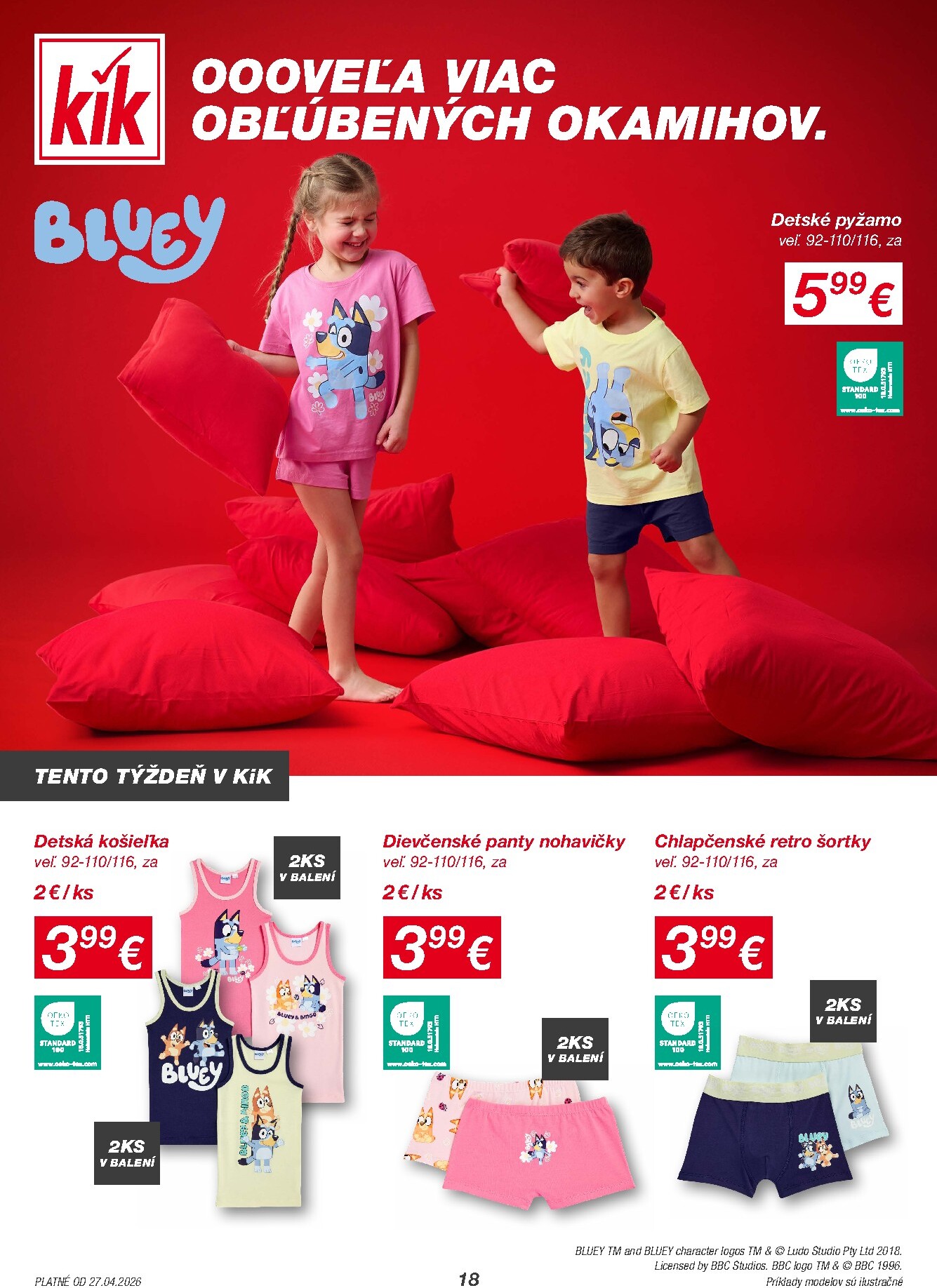 kik - Nový leták Kik od pondelka, 27.04.2026 do nedele, 24.05.2026 - page: 18