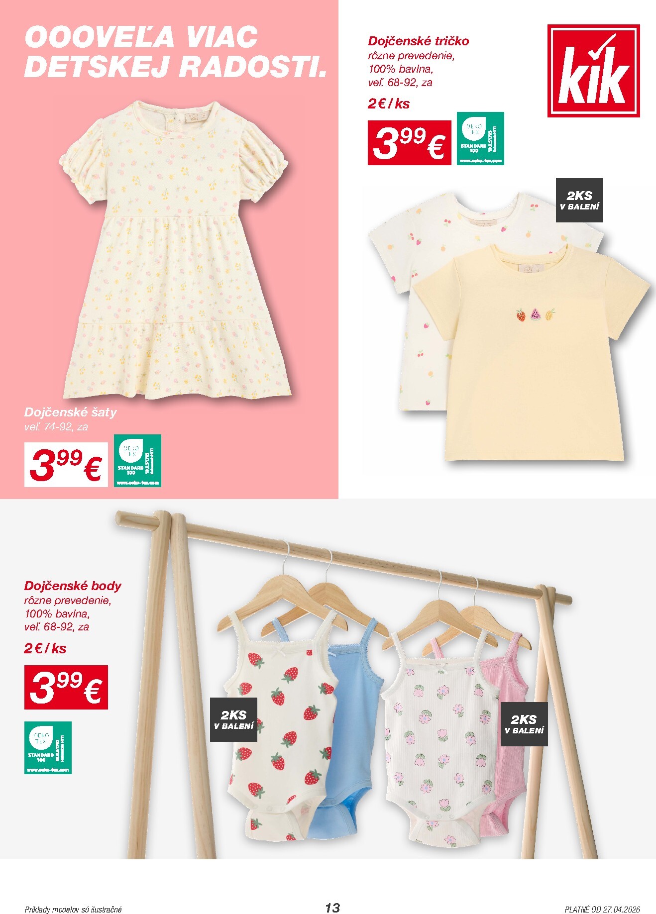 kik - Nový leták Kik od pondelka, 27.04.2026 do nedele, 24.05.2026 - page: 13