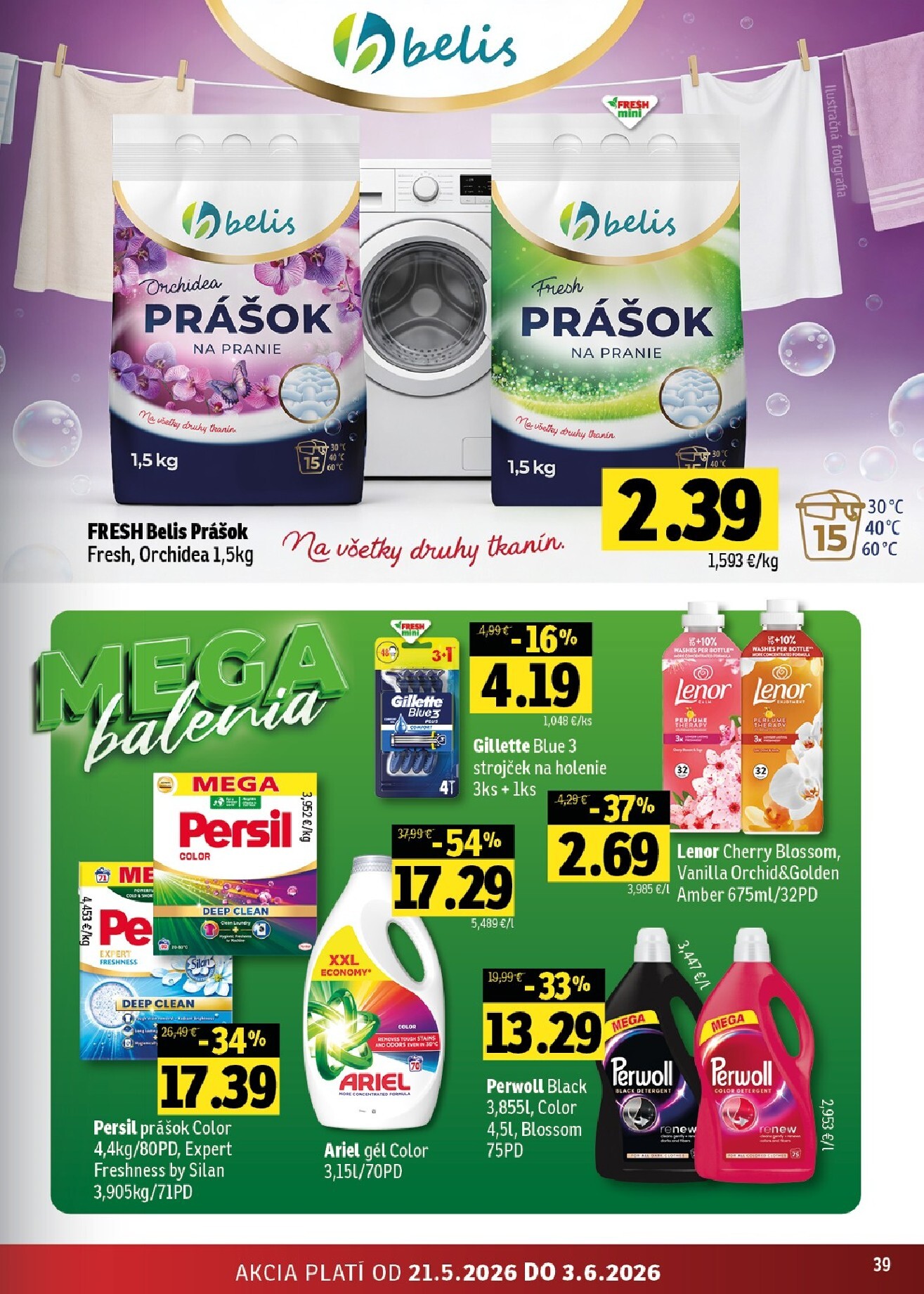 fresh - Nový Fresh - Východné Slovensko leták od štvrtka, 21.05.2026 do stredy, 03.06.2026 - page: 39