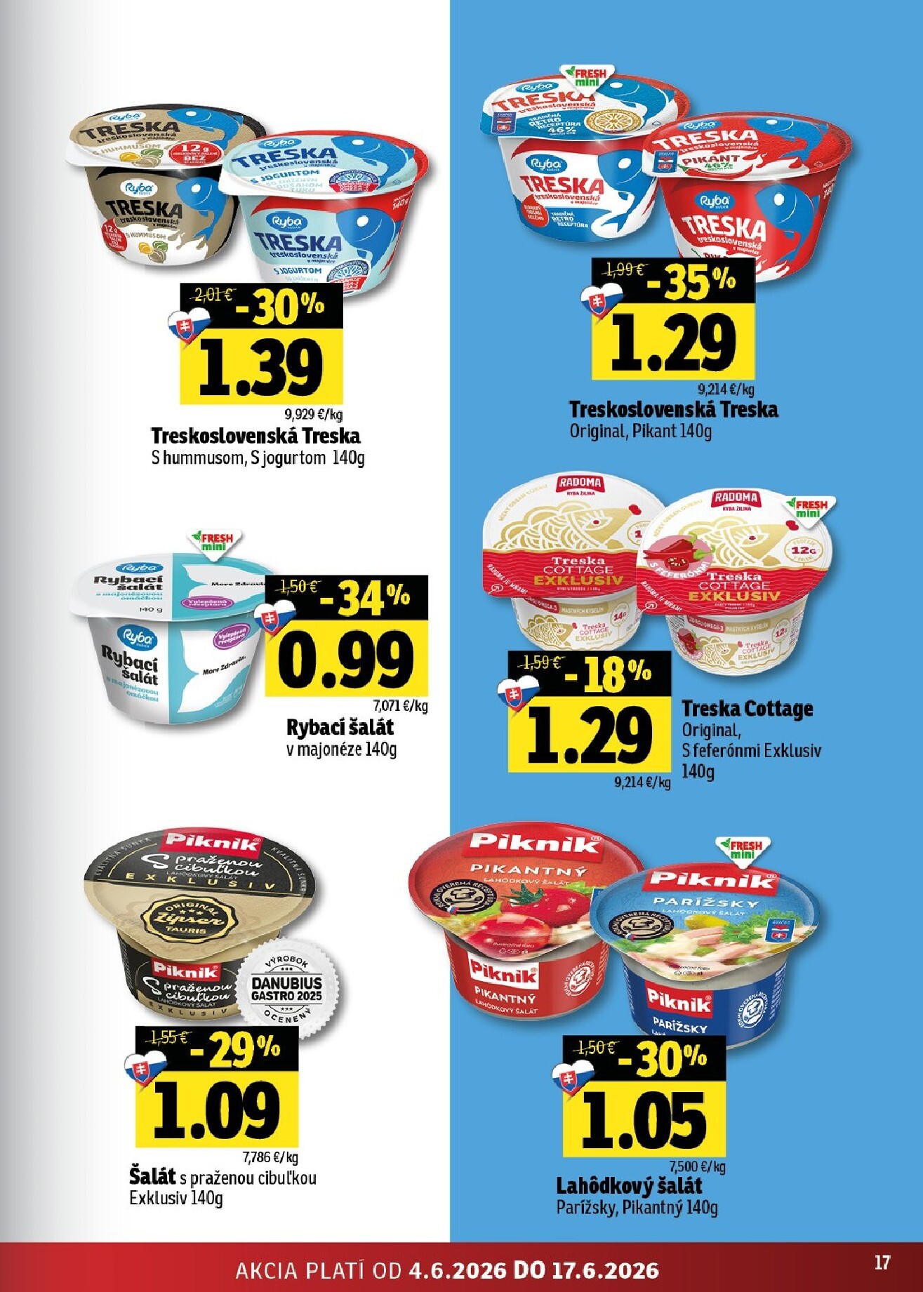 fresh - Nový Fresh - Východné Slovensko leták od štvrtka, 04.06.2026 do stredy, 17.06.2026 - page: 17