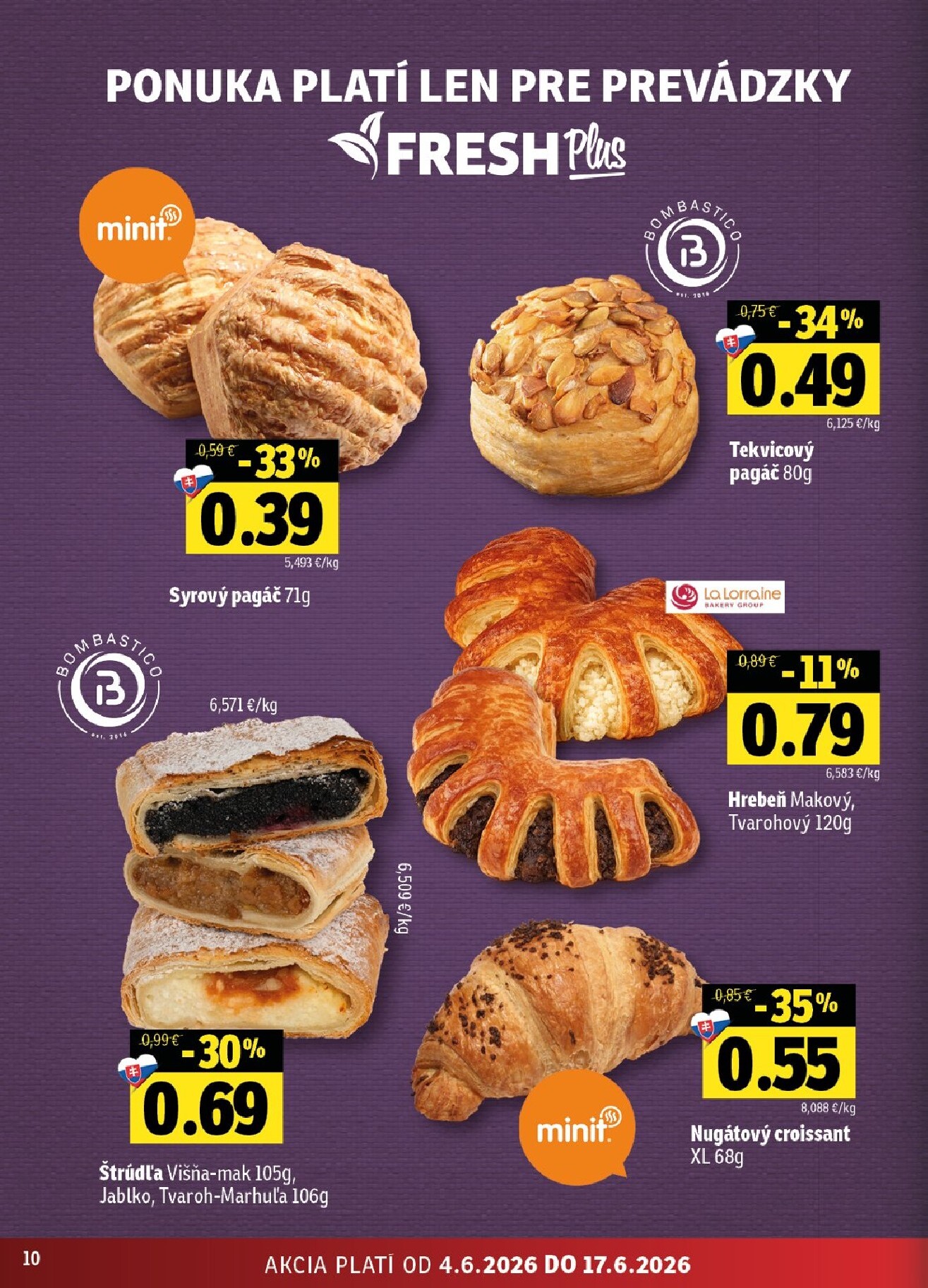 fresh - Nový Fresh - Východné Slovensko leták od štvrtka, 04.06.2026 do stredy, 17.06.2026 - page: 10