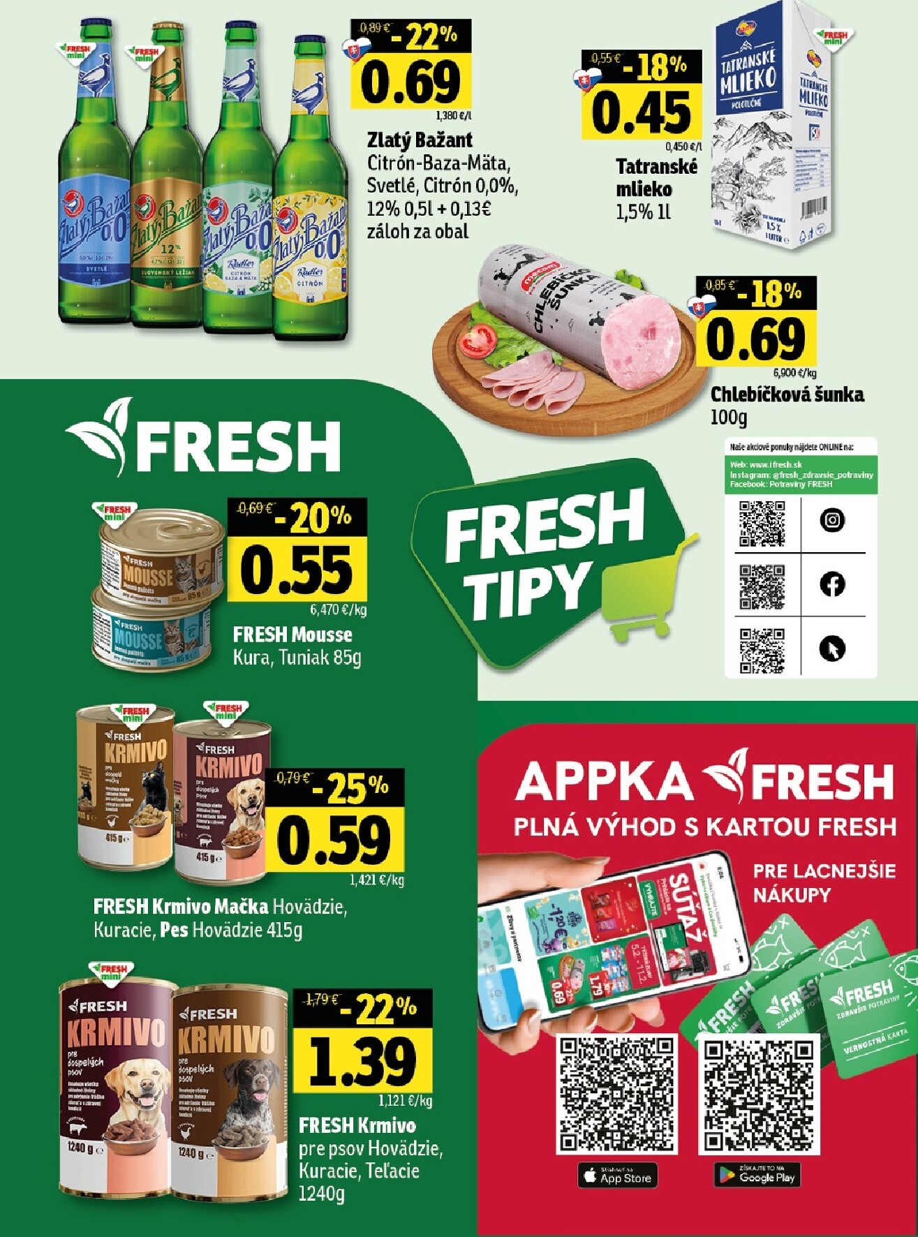 fresh - Nový Fresh - Stredné a západné Slovensko leták od štvrtka, 18.06.2026 do stredy, 01.07.2026 - page: 46
