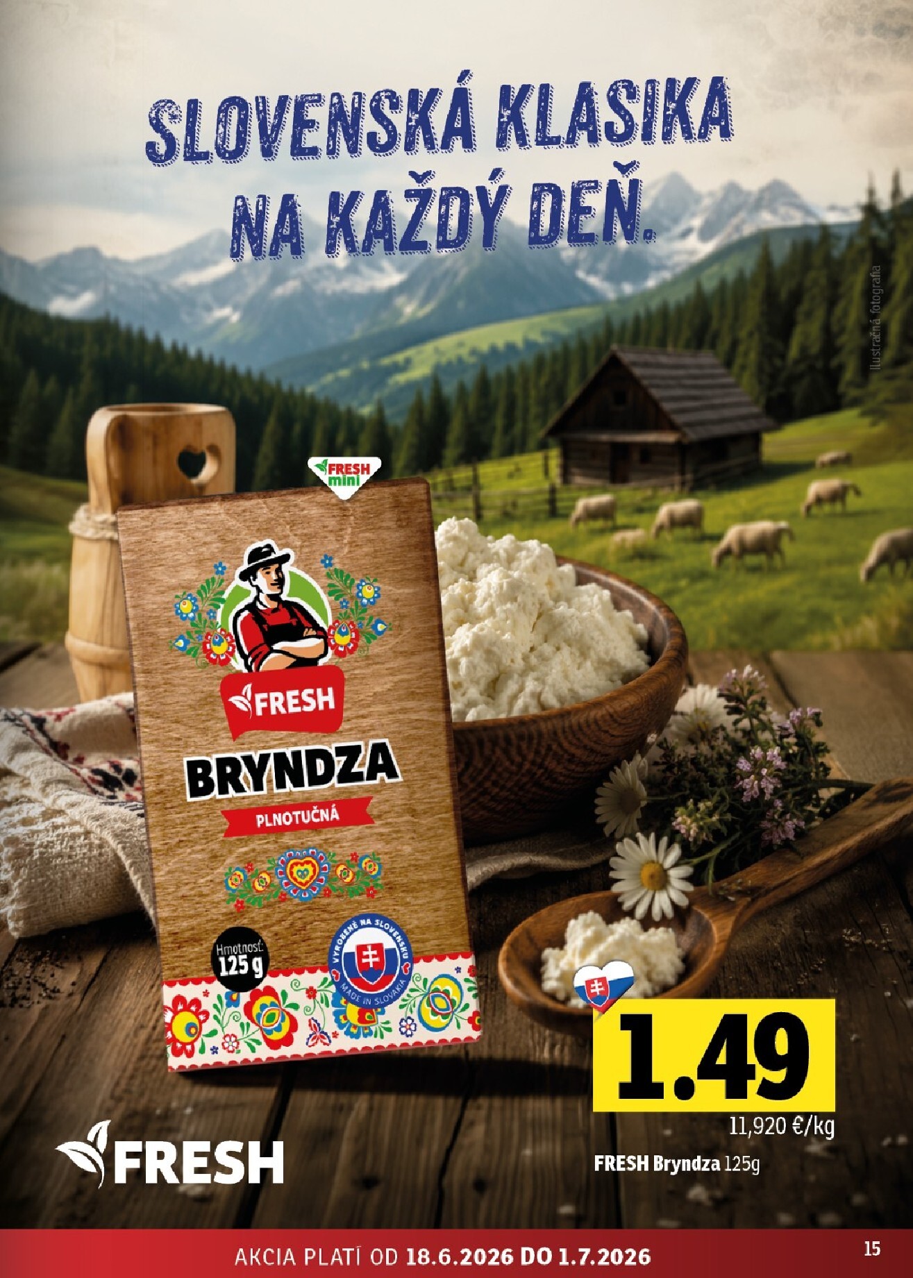 fresh - Nový Fresh - Stredné a západné Slovensko leták od štvrtka, 18.06.2026 do stredy, 01.07.2026 - page: 15