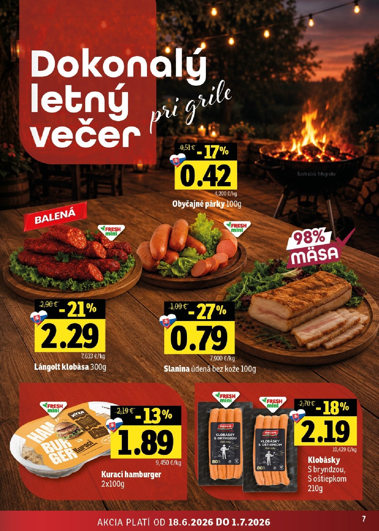 fresh - Nový Fresh - Východné Slovensko leták od štvrtka, 18.06.2026 do stredy, 01.07.2026 - page: 7