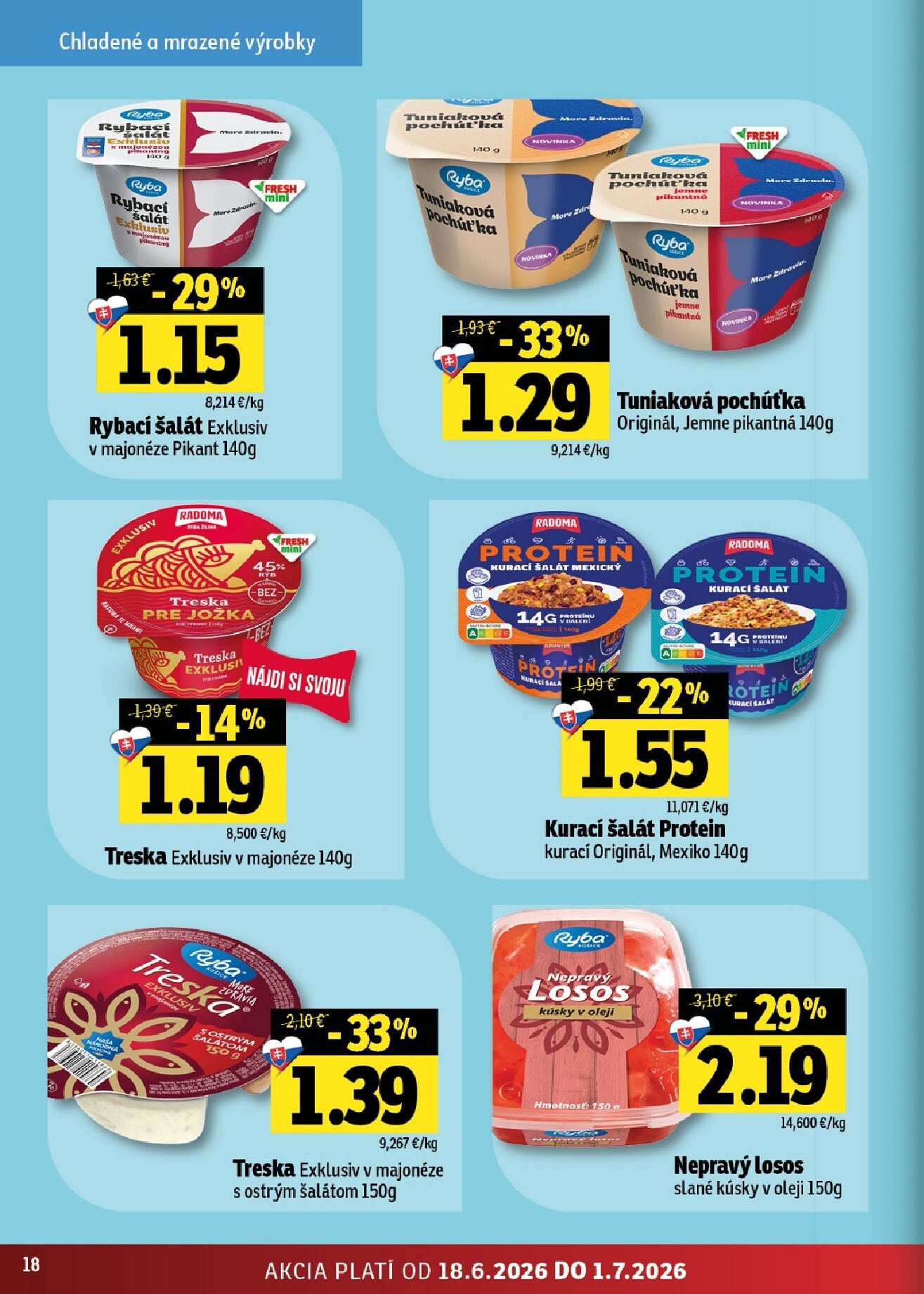 fresh - Nový Fresh - Východné Slovensko leták od štvrtka, 18.06.2026 do stredy, 01.07.2026 - page: 18
