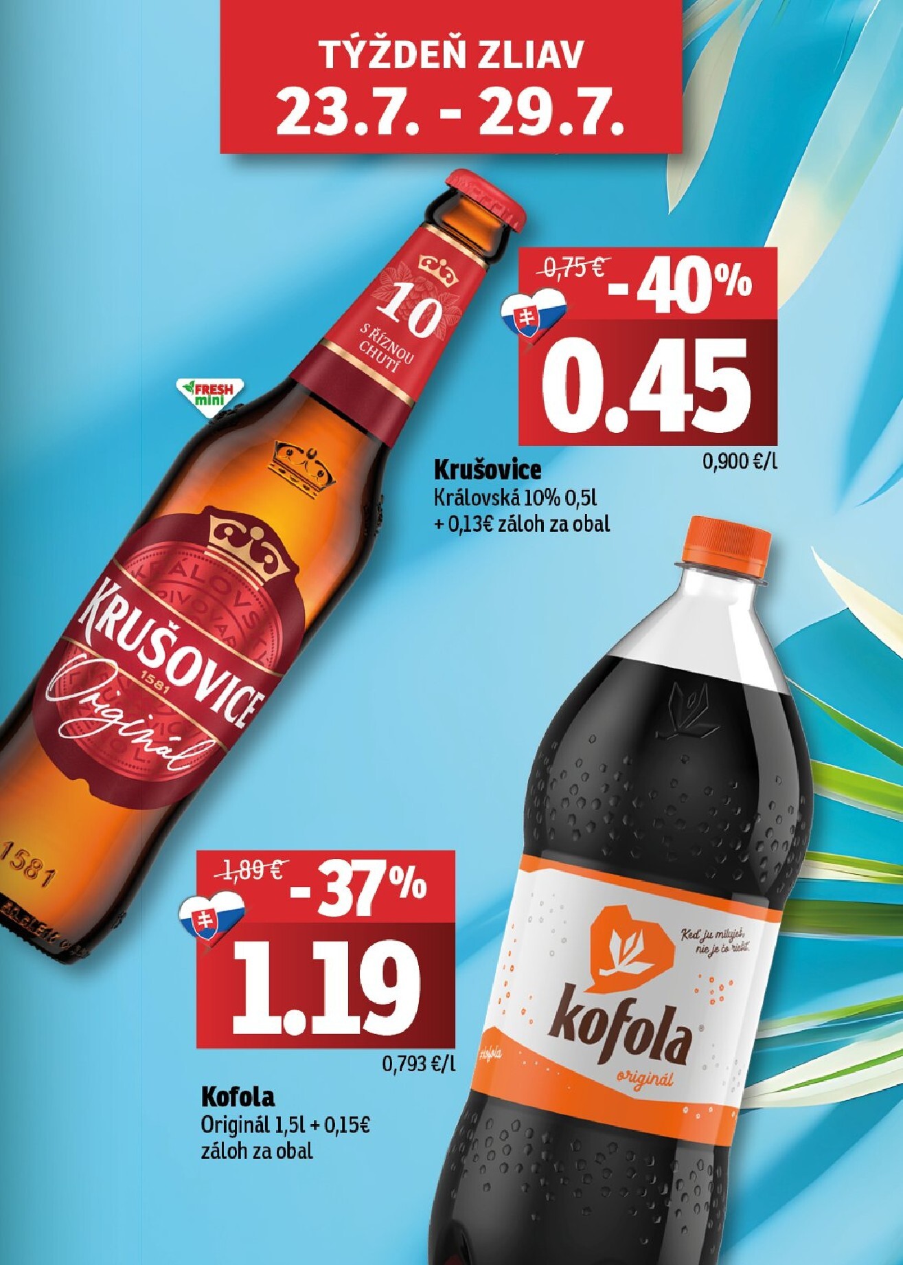 fresh - Nový Fresh - Východné Slovensko leták od štvrtka, 16.07.2026 do stredy, 29.07.2026 - page: 3