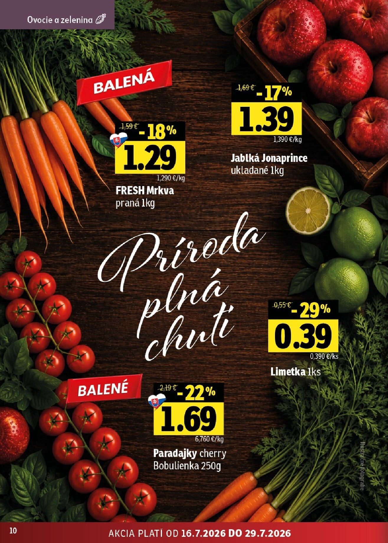 fresh - Nový Fresh - Východné Slovensko leták od štvrtka, 16.07.2026 do stredy, 29.07.2026 - page: 10