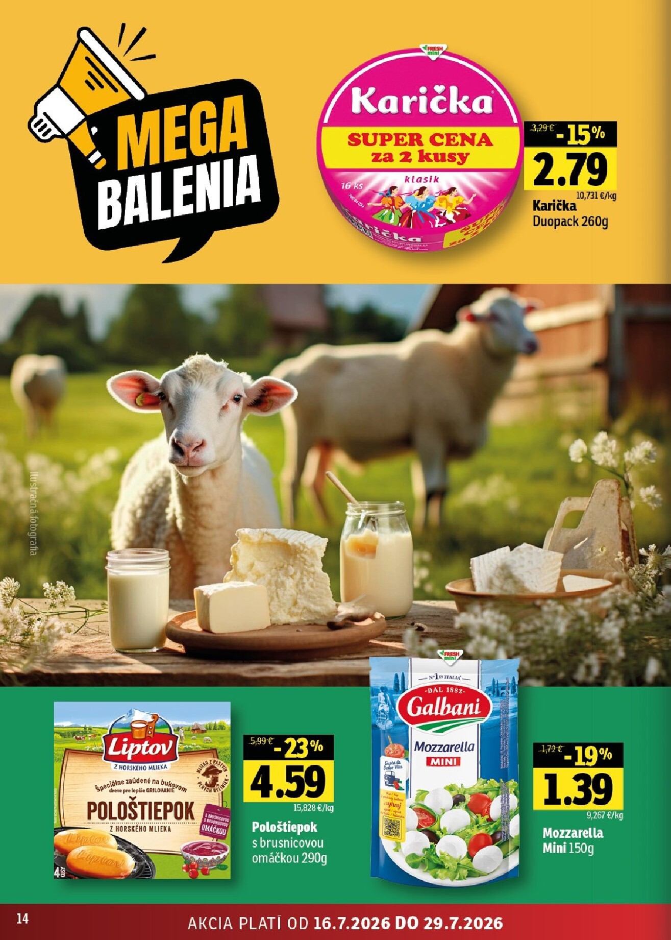 fresh - Nový Fresh - Východné Slovensko leták od štvrtka, 16.07.2026 do stredy, 29.07.2026 - page: 14