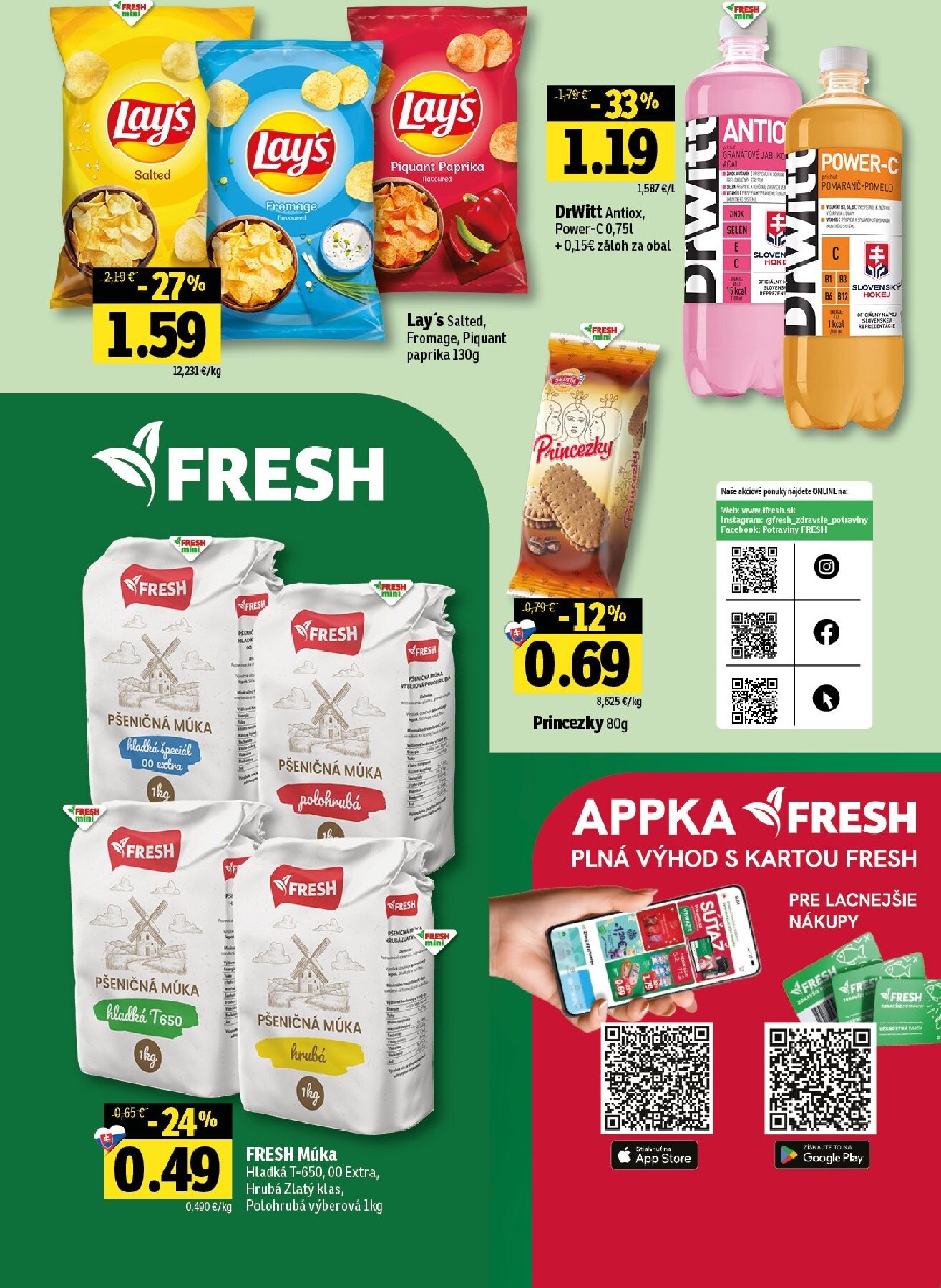 fresh - Nový Fresh - Stredné a západné Slovensko leták od štvrtka, 30.07.2026 do stredy, 12.08.2026 - page: 46