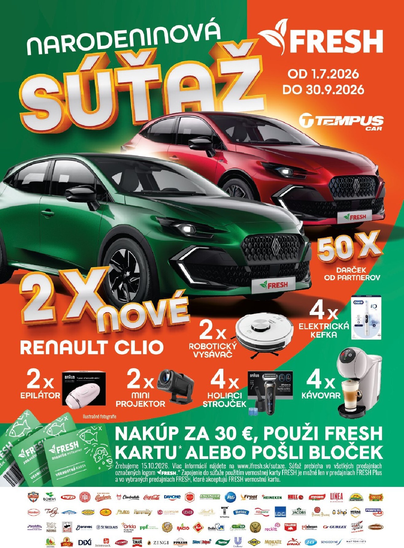 fresh - Nový Fresh - Východné Slovensko leták od štvrtka, 30.07.2026 do stredy, 12.08.2026 - page: 15