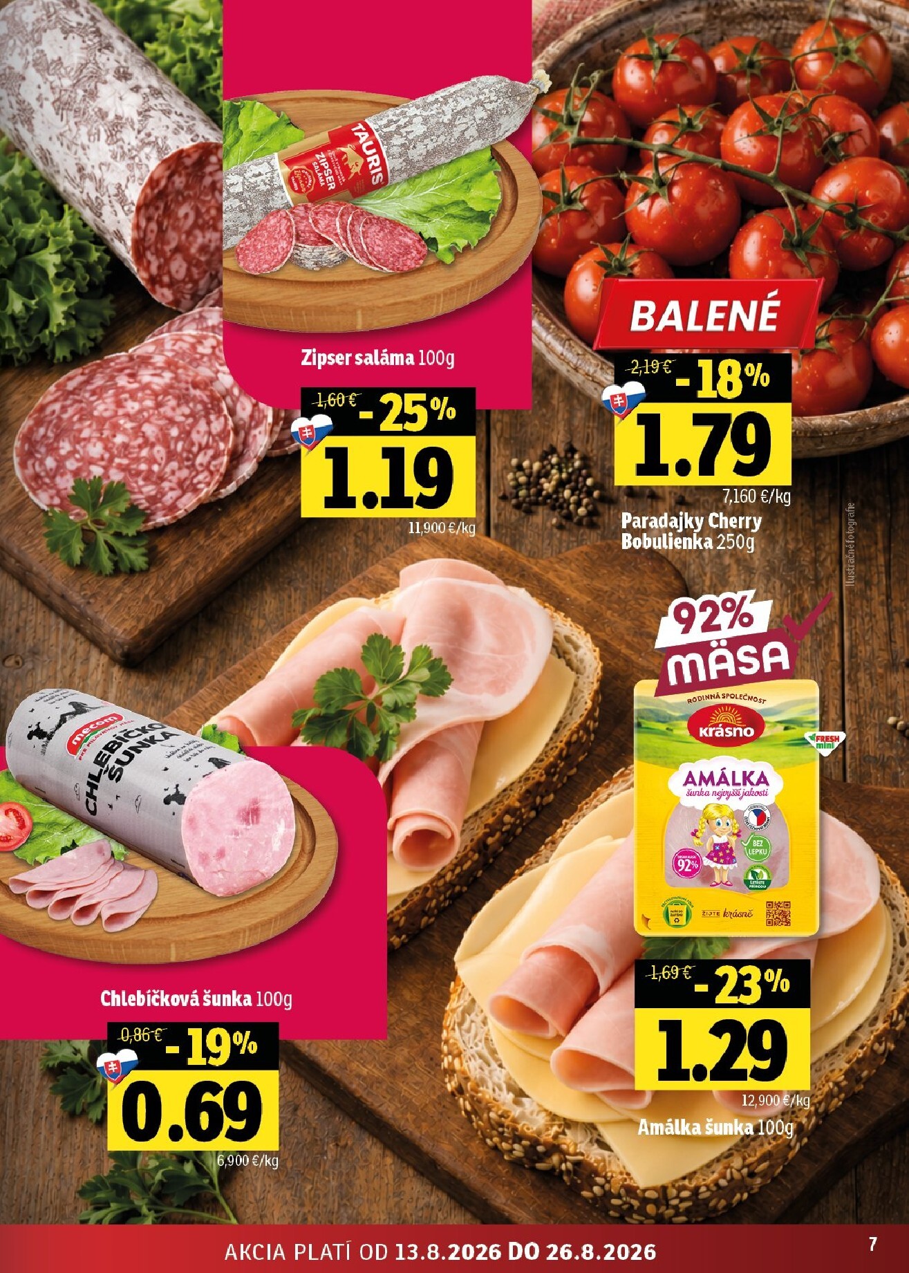 fresh - Nový Fresh - Východné Slovensko leták od štvrtka, 13.08.2026 do stredy, 26.08.2026 - page: 7