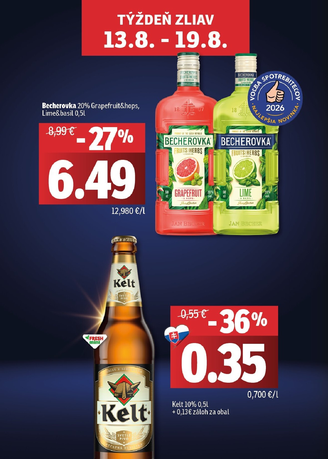 fresh - Nový Fresh - Východné Slovensko leták od štvrtka, 13.08.2026 do stredy, 26.08.2026 - page: 2