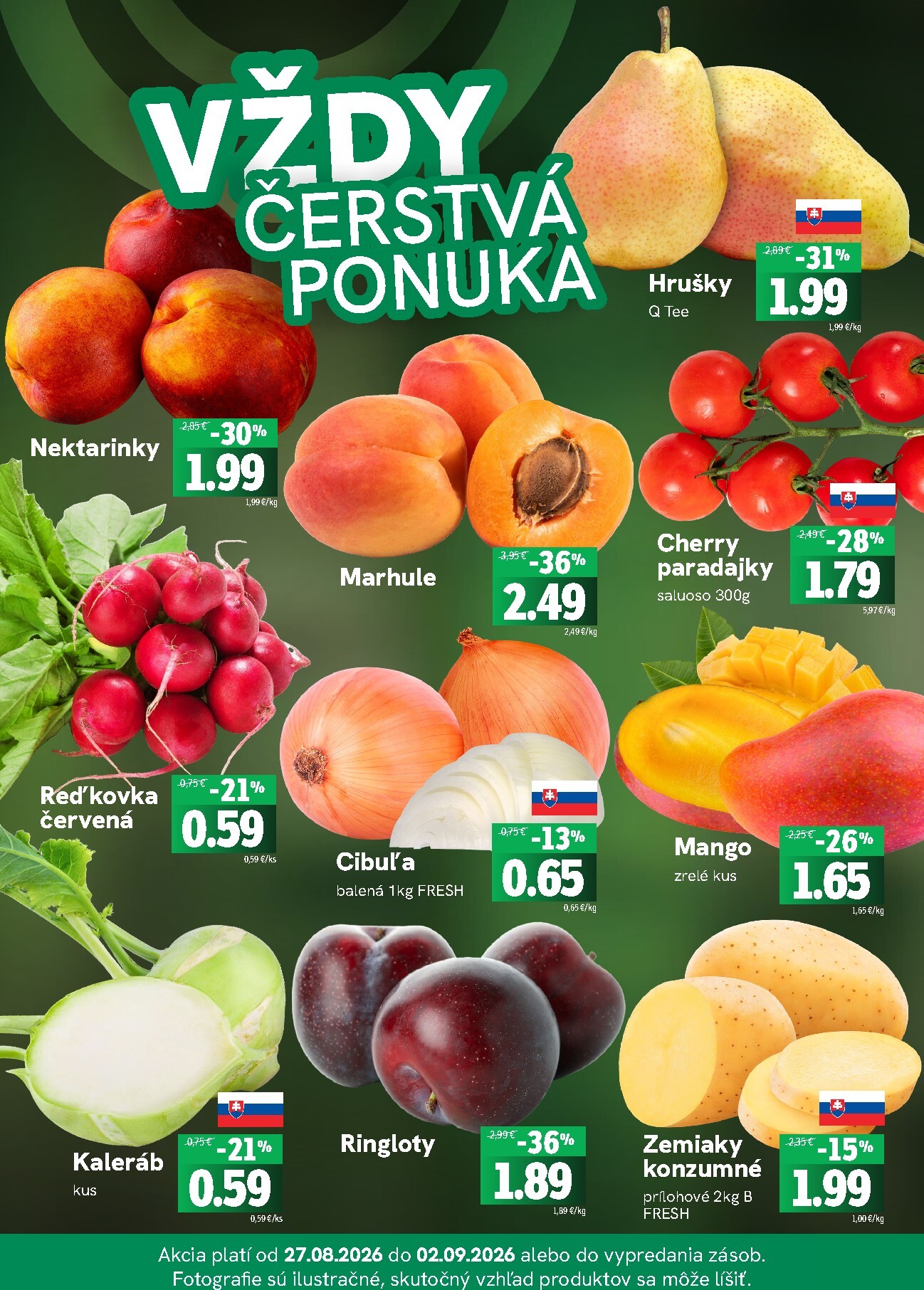 fresh - Nový Fresh - Plus leták od štvrtka, 27.08.2026 do stredy, 02.09.2026 - page: 3