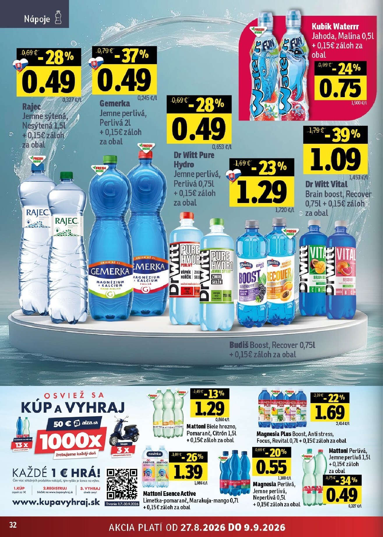 fresh - Aktuálny Fresh - Východné Slovensko leták od štvrtka, 27.08.2026 do stredy, 09.09.2026 - page: 32