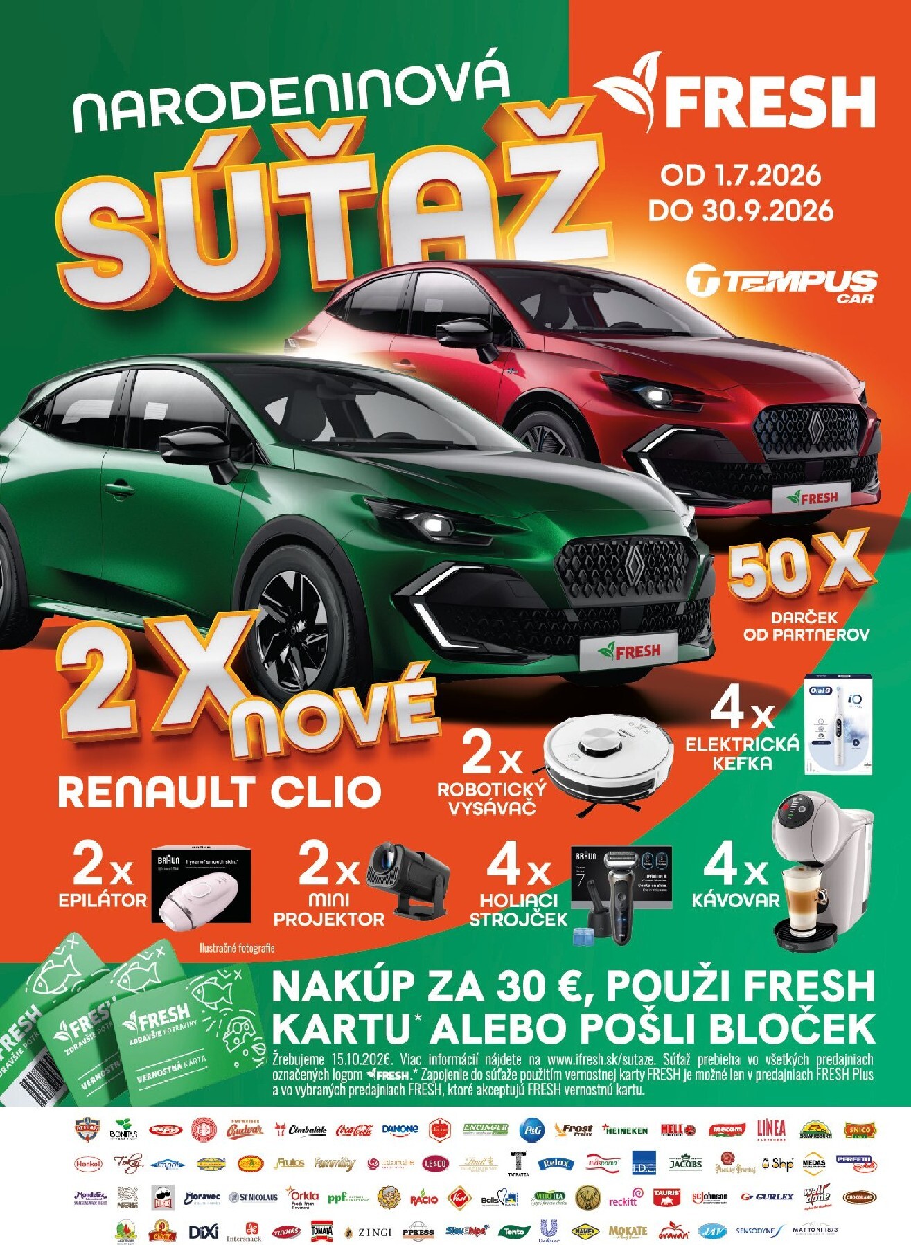 fresh - Aktuálny Fresh - Stredné a západné Slovensko leták od štvrtka, 27.08.2026 do stredy, 09.09.2026 - page: 43