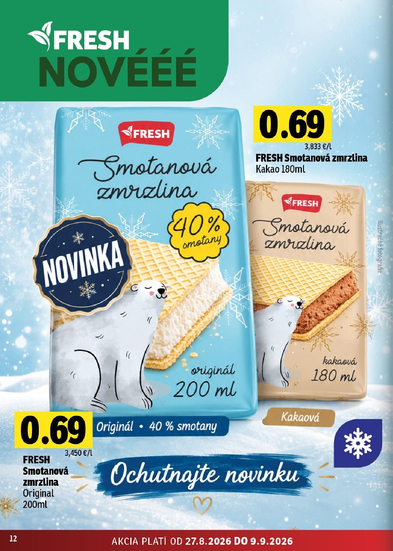 fresh - Aktuálny Fresh - Stredné a západné Slovensko leták od štvrtka, 27.08.2026 do stredy, 09.09.2026 - page: 12