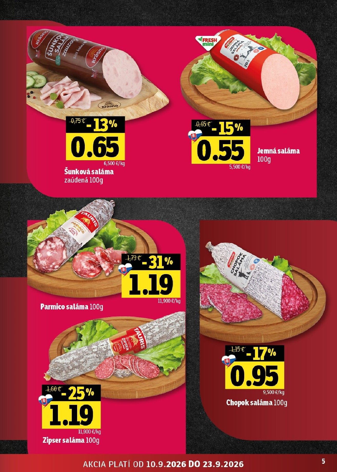 fresh - Nový Fresh leták od štvrtka, 10.09.2026 do stredy, 23.09.2026 - page: 5
