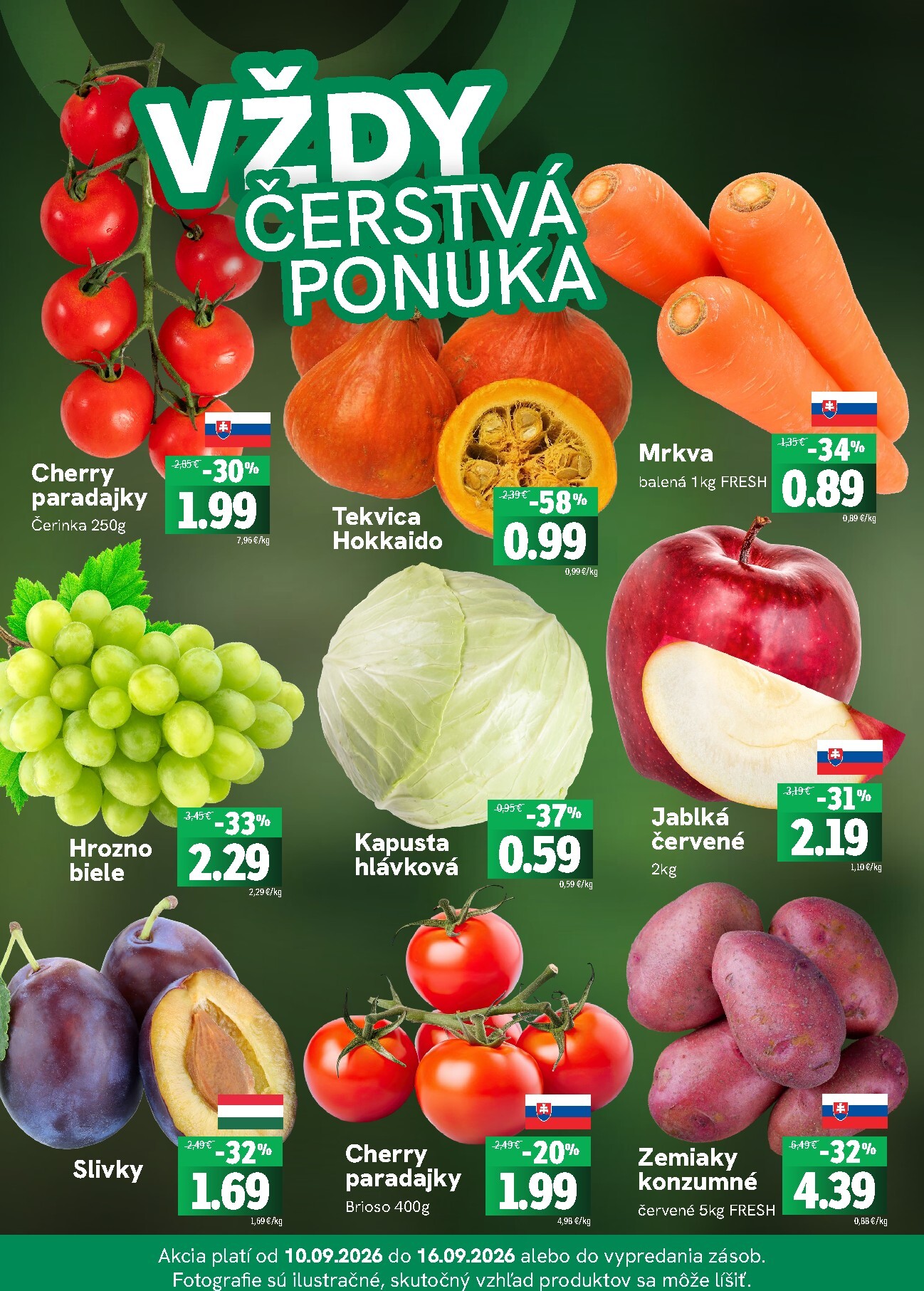 fresh - Nový Fresh - Týždenná akcia FRESH Plus leták od štvrtka, 10.09.2026 do stredy, 16.09.2026 - page: 3