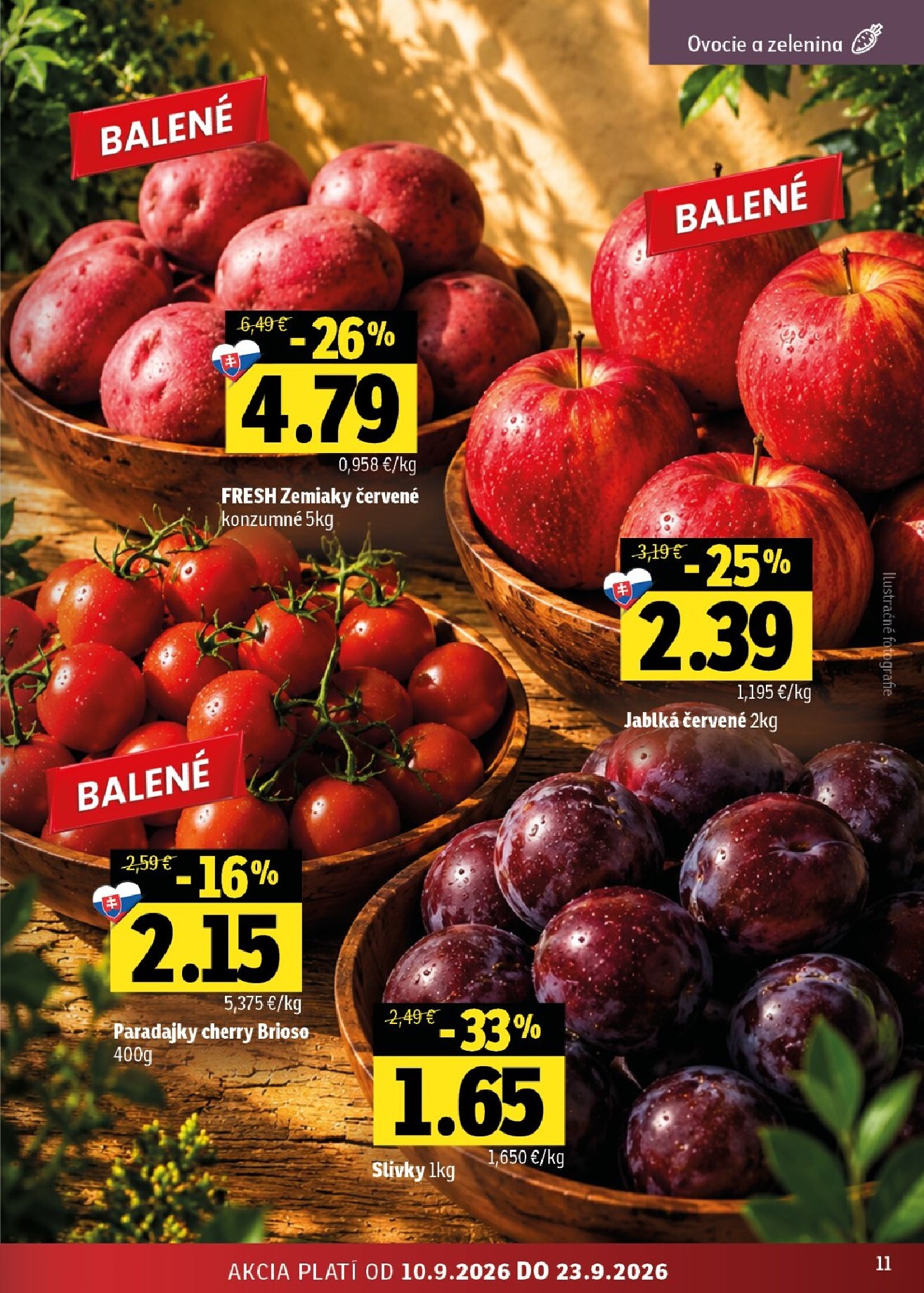 fresh - Nový Fresh - Východné Slovensko leták od štvrtka, 10.09.2026 do stredy, 23.09.2026 - page: 11