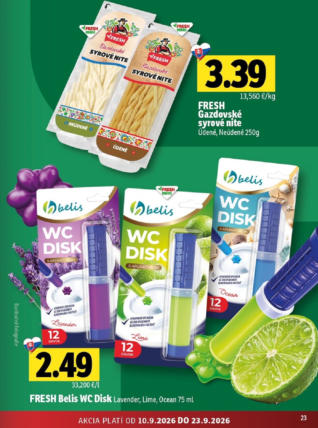 fresh - Nový Fresh - Východné Slovensko leták od štvrtka, 10.09.2026 do stredy, 23.09.2026 - page: 23