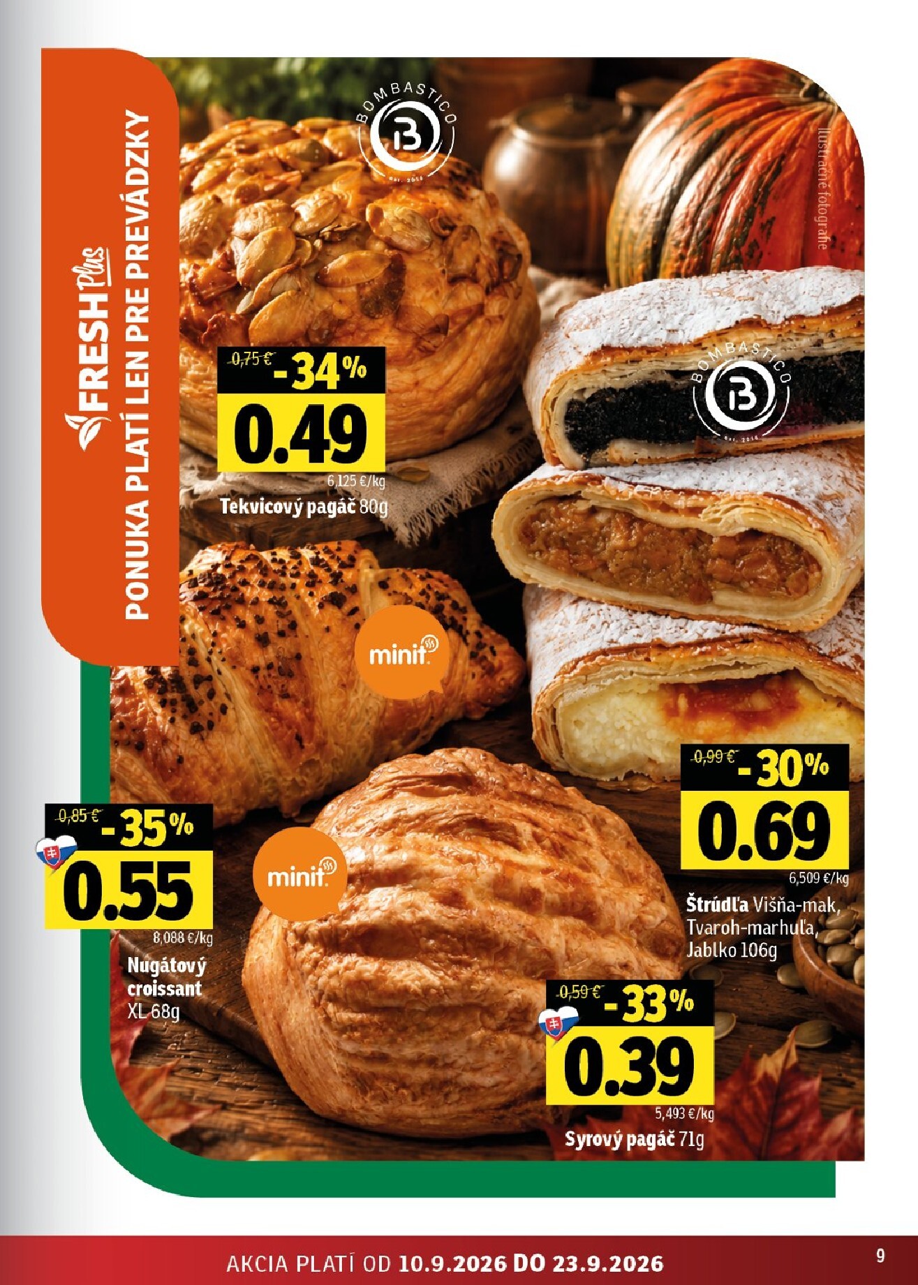 fresh - Nový Fresh - Východné Slovensko leták od štvrtka, 10.09.2026 do stredy, 23.09.2026 - page: 9