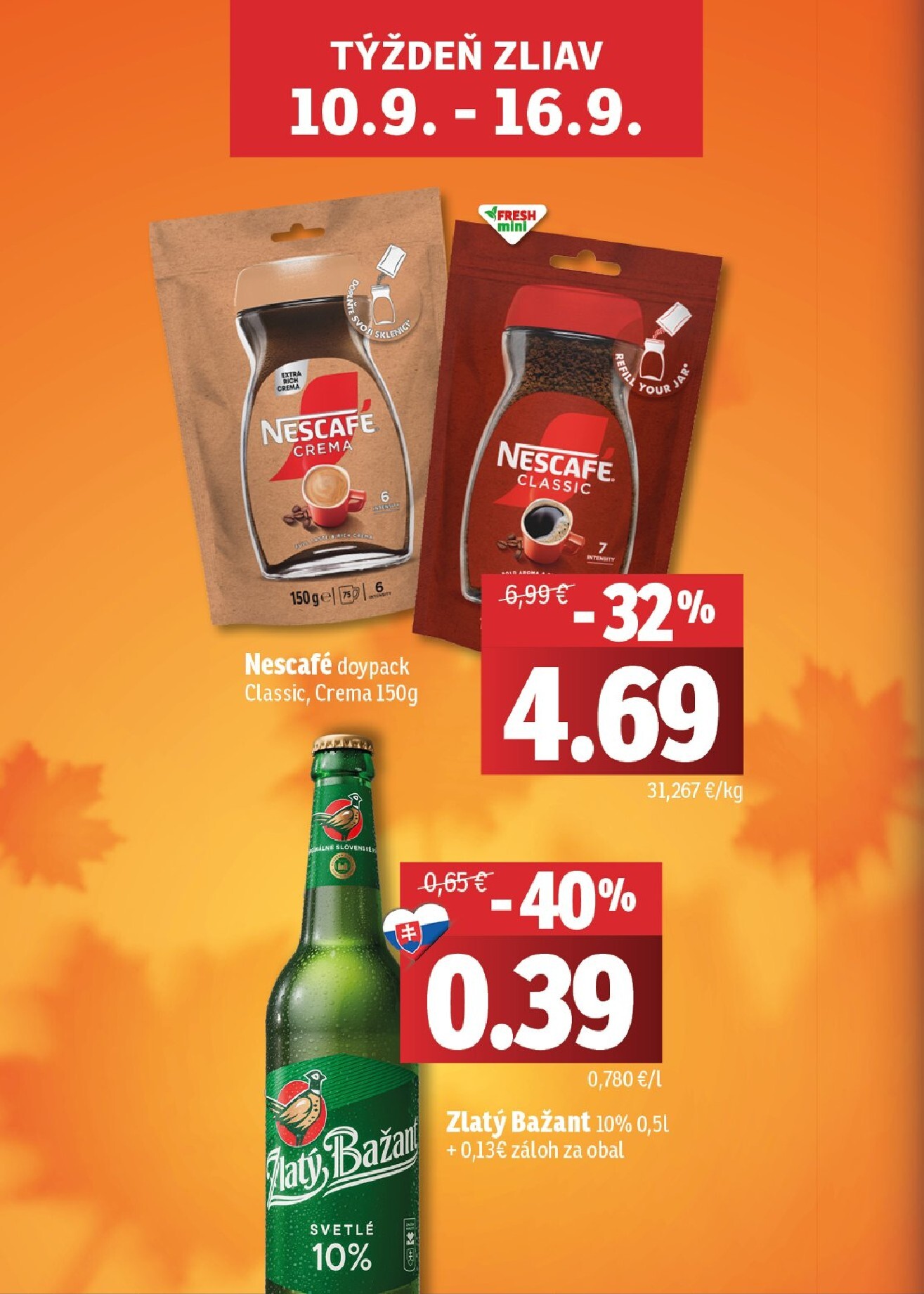 fresh - Nový Fresh - Východné Slovensko leták od štvrtka, 10.09.2026 do stredy, 23.09.2026 - page: 2
