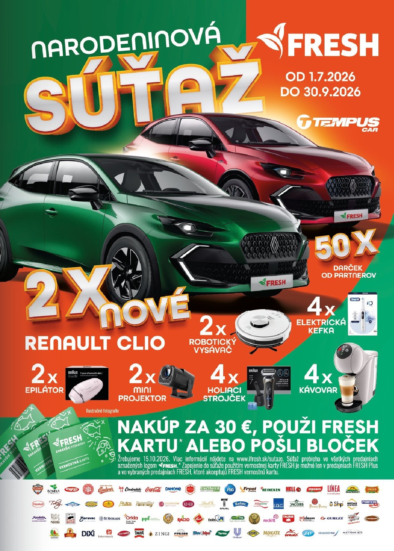 fresh - Nový Fresh - Stredné a západné Slovensko leták od štvrtka, 24.09.2026 do stredy, 07.10.2026 - page: 31
