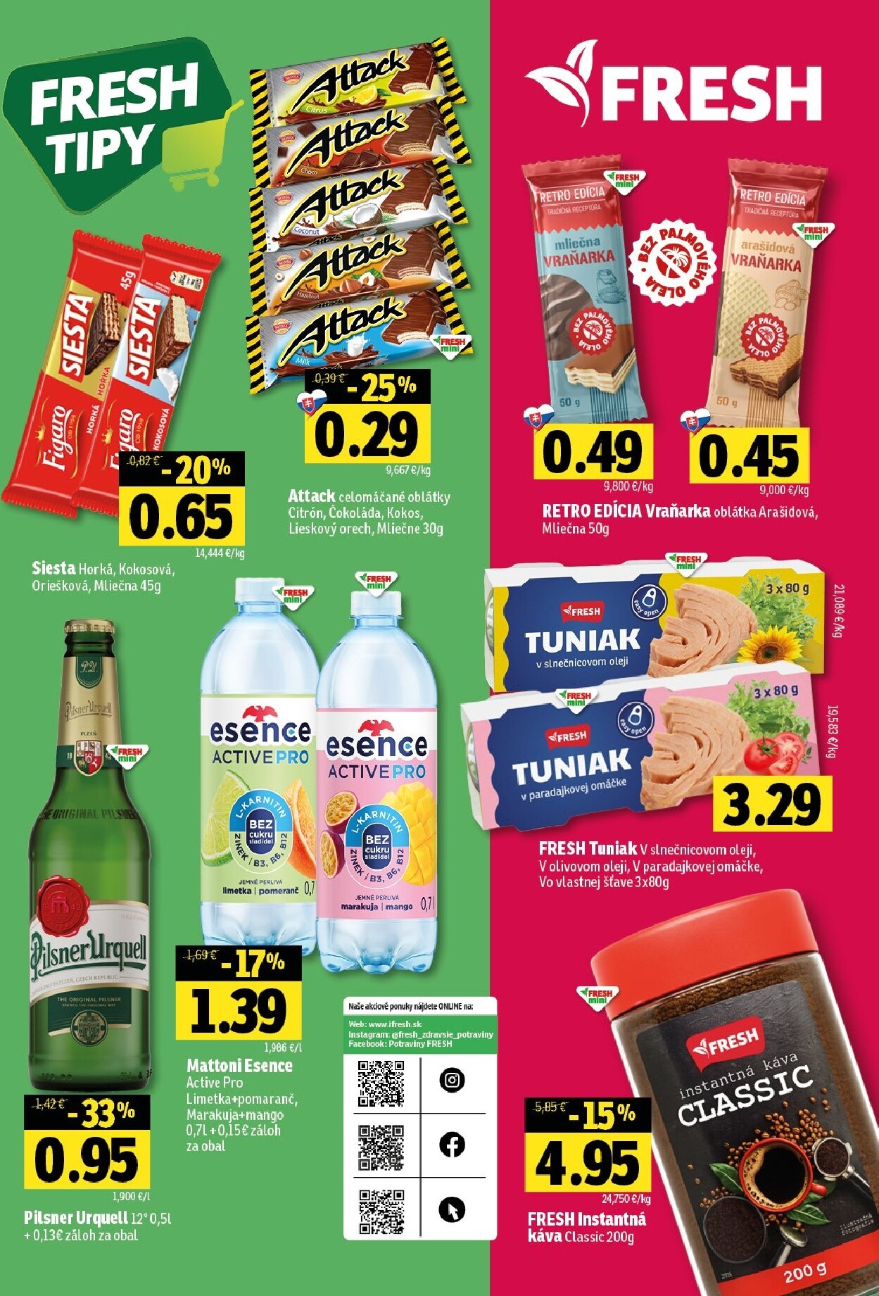 fresh - Nový Fresh - Stredné a západné Slovensko leták od štvrtka, 24.09.2026 do stredy, 07.10.2026 - page: 44