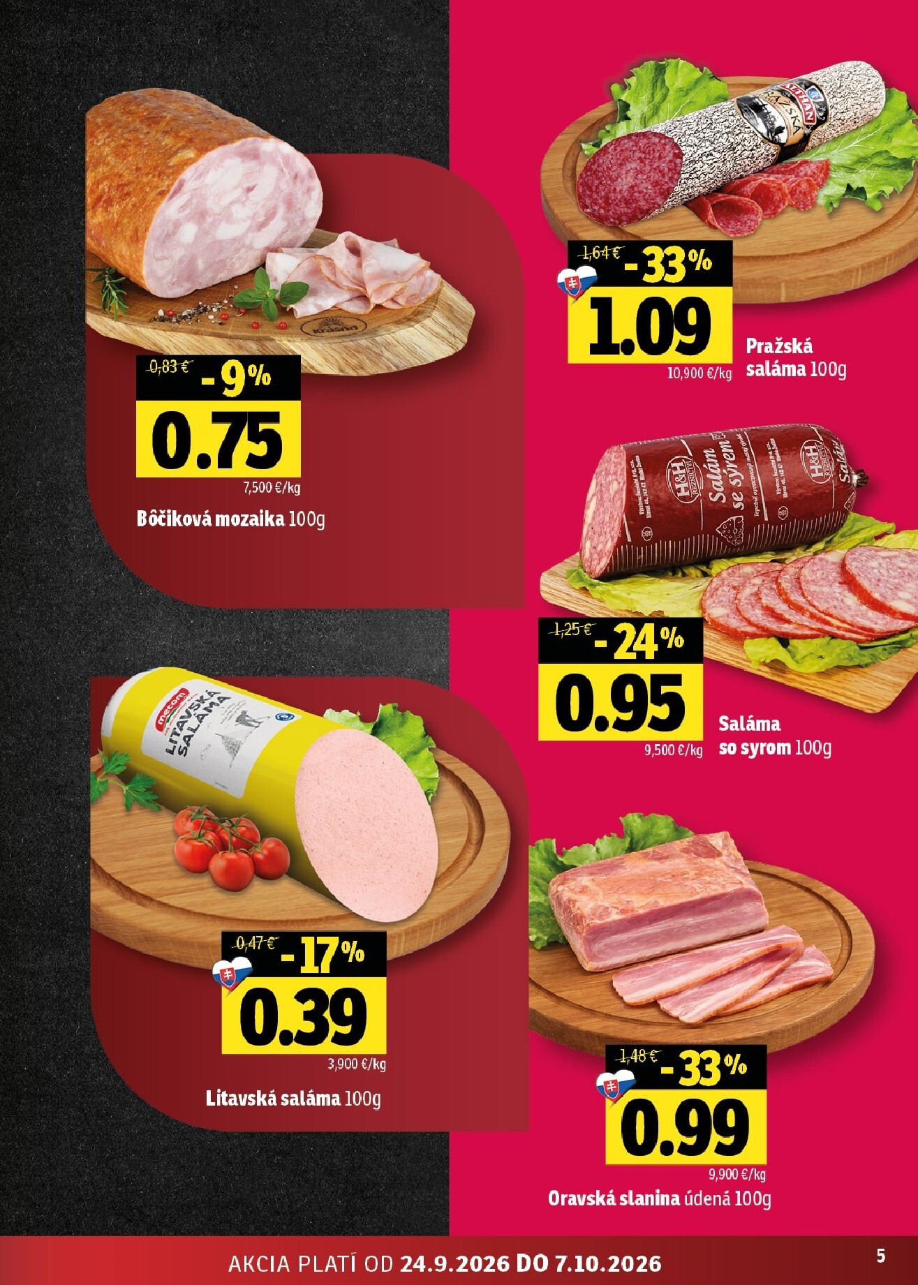 fresh - Nový Fresh - Východné Slovensko leták od štvrtka, 24.09.2026 do stredy, 07.10.2026 - page: 5