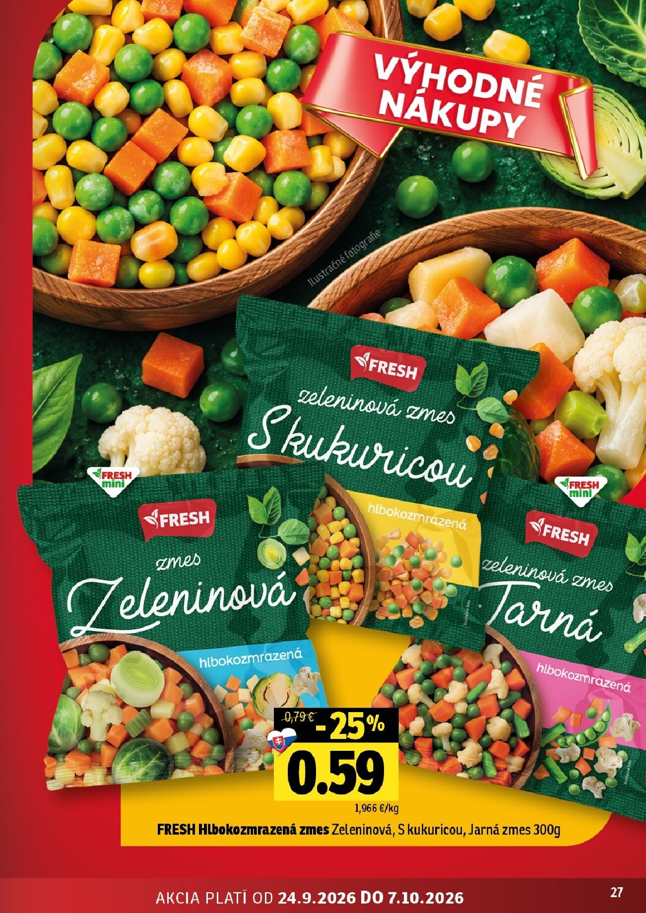 fresh - Nový Fresh - Východné Slovensko leták od štvrtka, 24.09.2026 do stredy, 07.10.2026 - page: 27