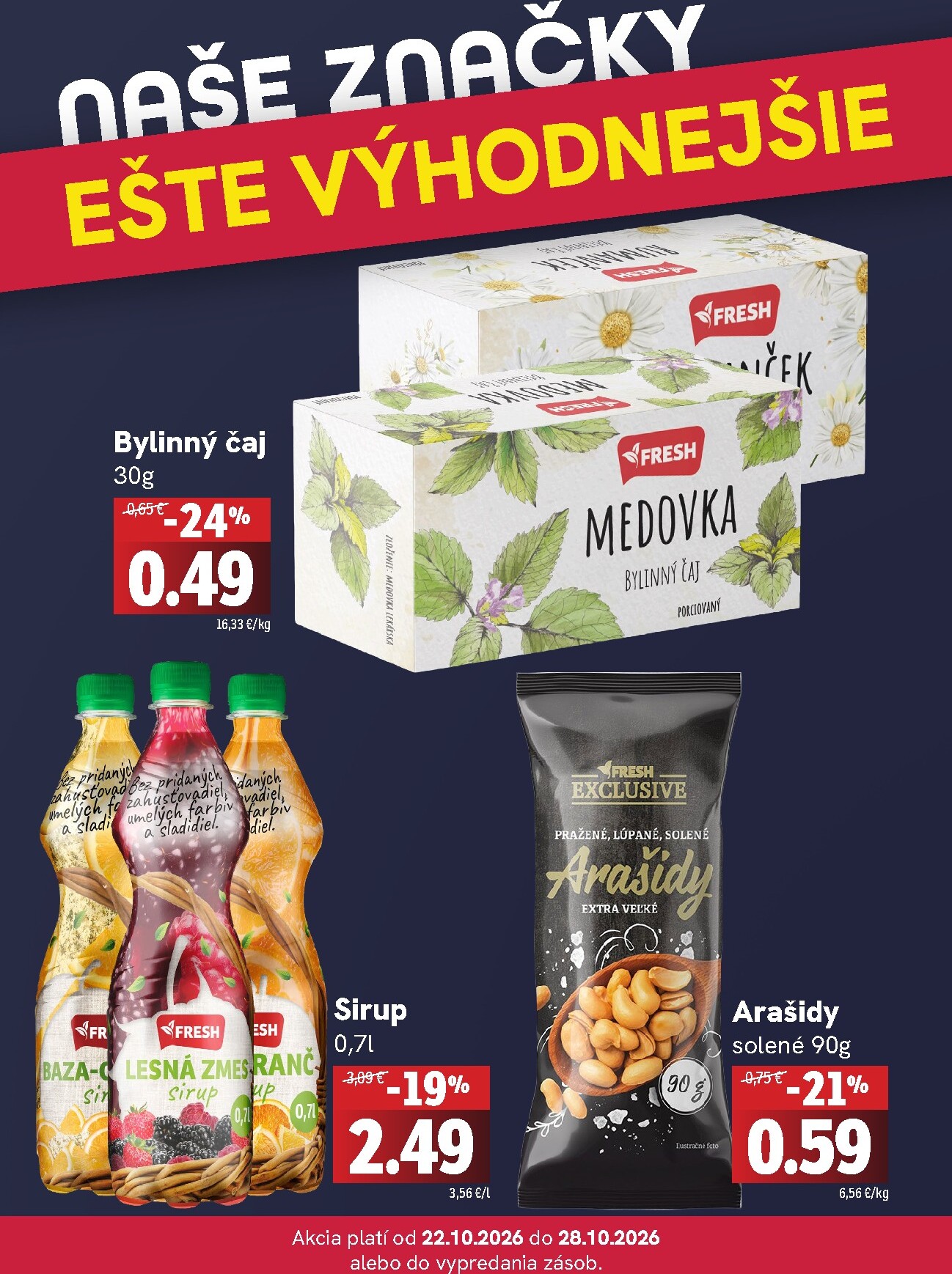 fresh - Nový Fresh Plus leták od štvrtka, 22.10.2026 do stredy, 28.10.2026 - page: 4