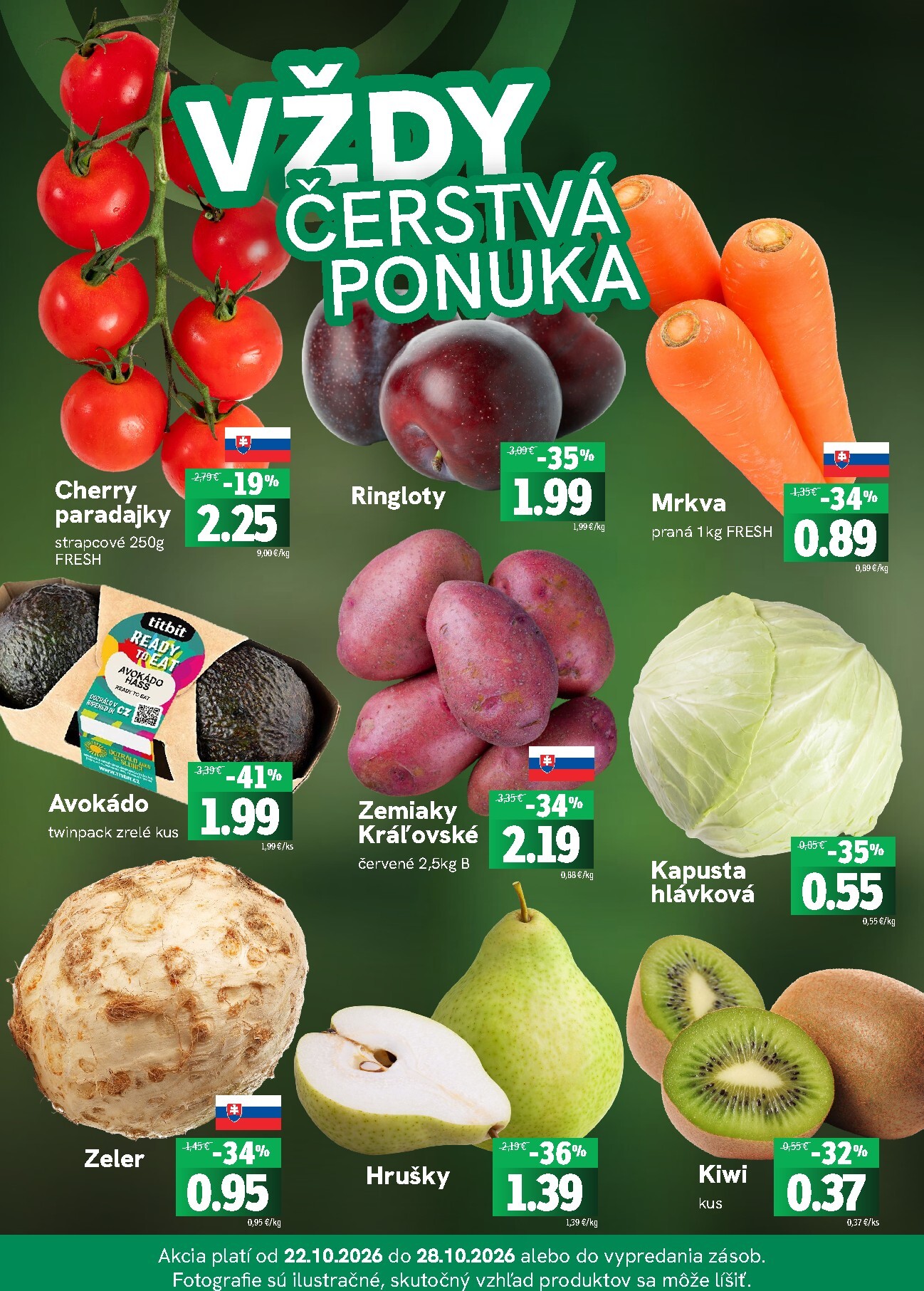 fresh - Nový Fresh Plus leták od štvrtka, 22.10.2026 do stredy, 28.10.2026 - page: 3