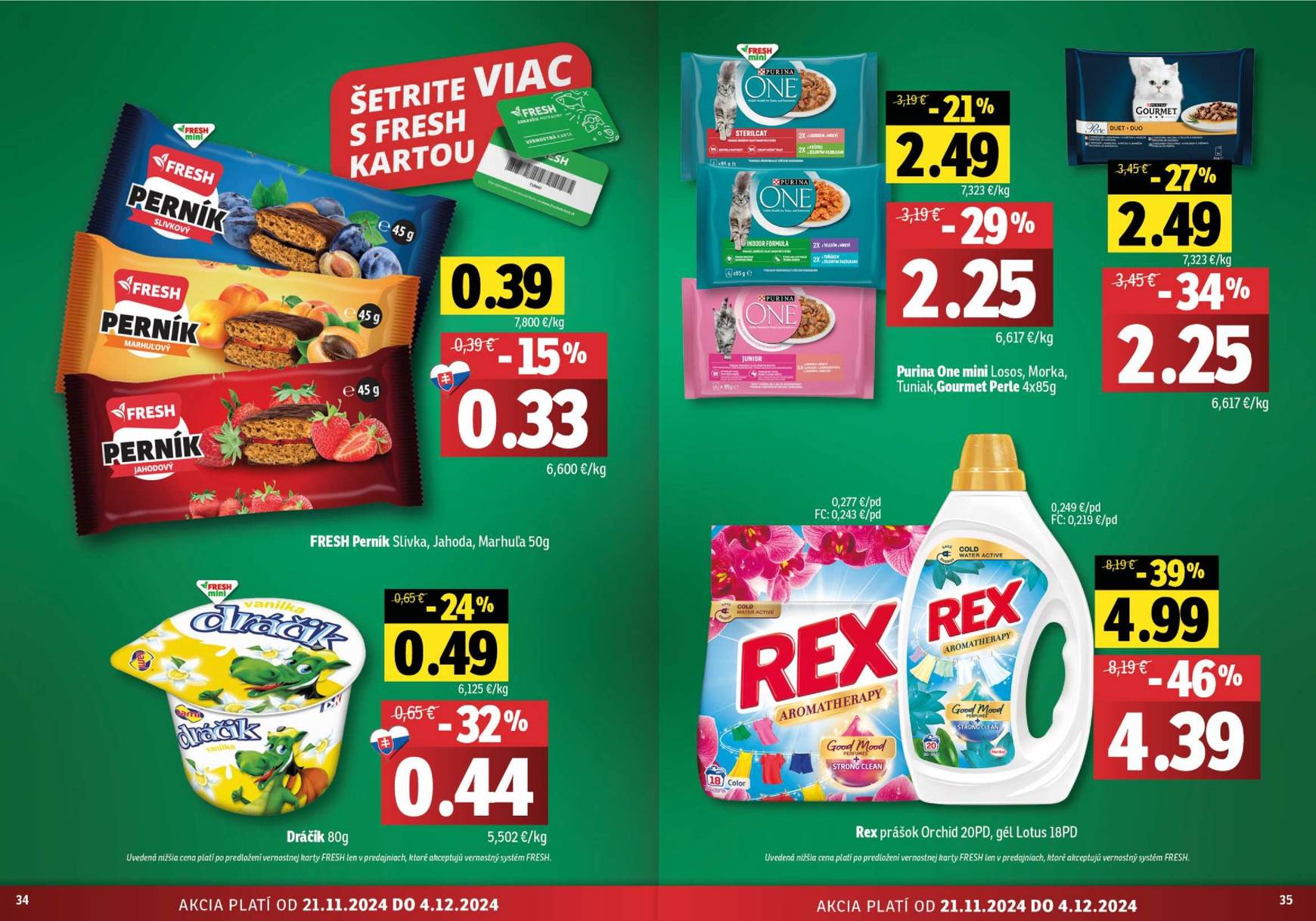 fresh - Fresh - Východné Slovensko leták platný od 21.11. - 04.12. - page: 18