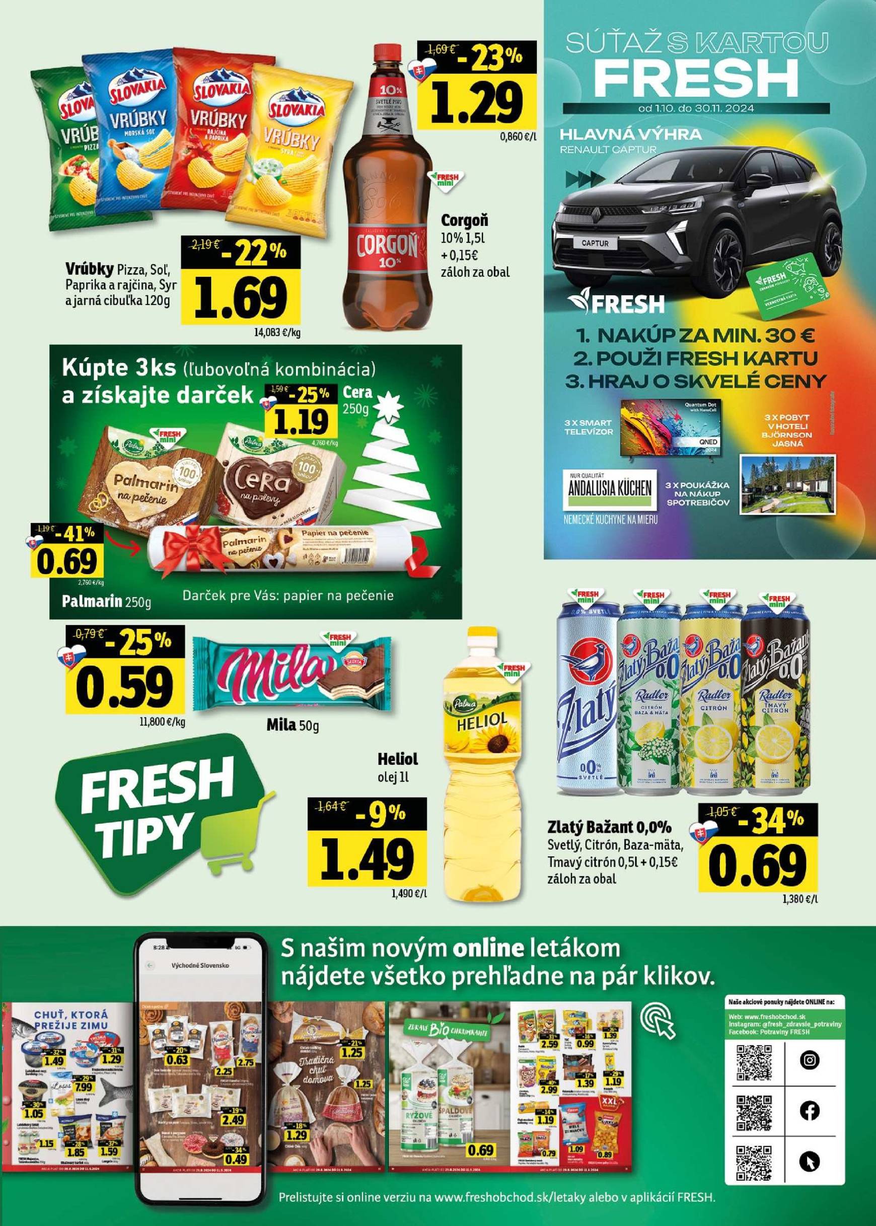 fresh - Fresh - Východné Slovensko leták platný od 21.11. - 04.12. - page: 28