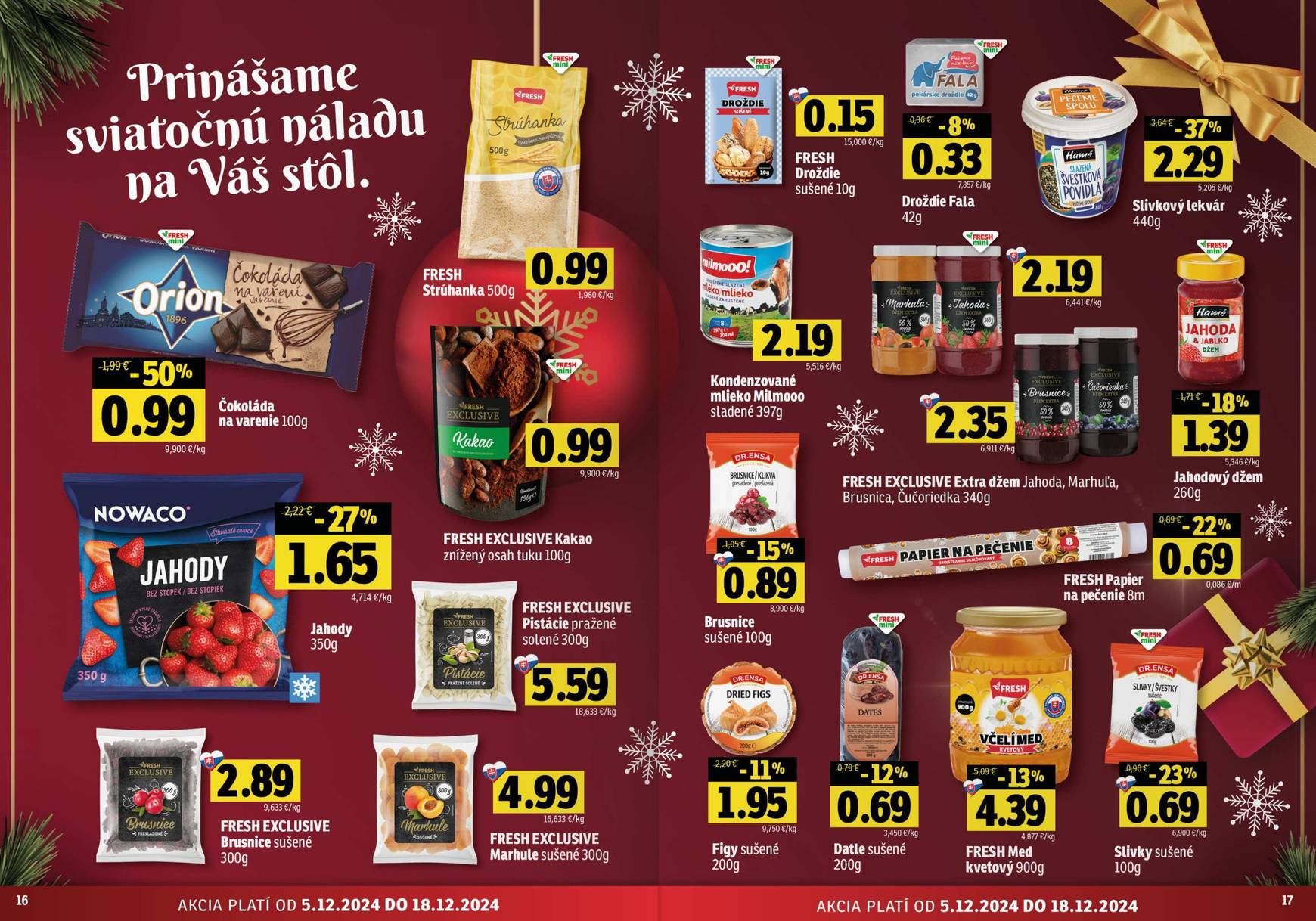 fresh - Fresh - Východné Slovensko leták platný od 05.12. - 18.12. - page: 9