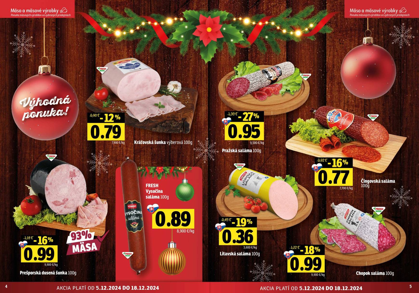 fresh - Fresh - Východné Slovensko leták platný od 05.12. - 18.12. - page: 3