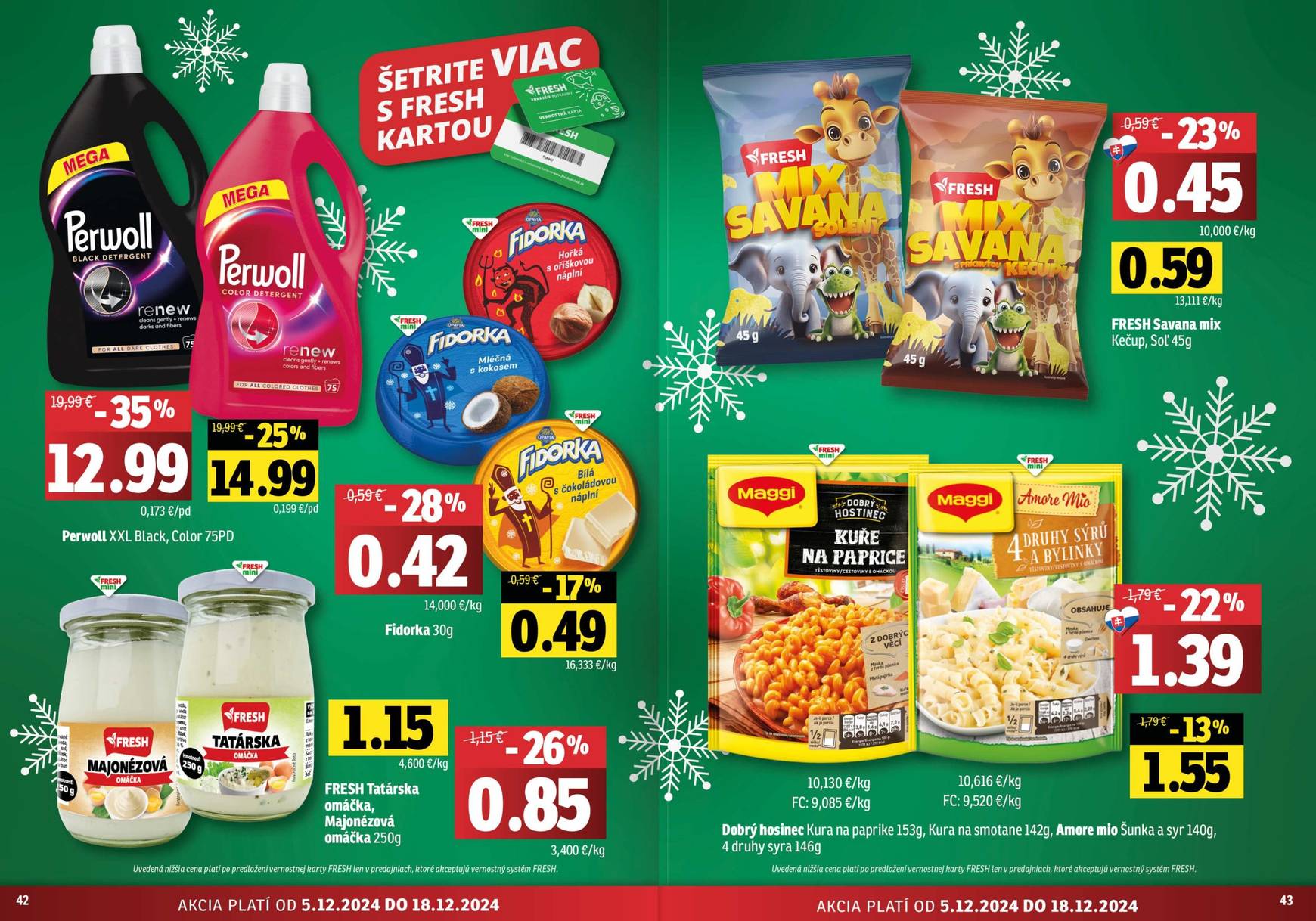 fresh - Fresh - Východné Slovensko leták platný od 05.12. - 18.12. - page: 22