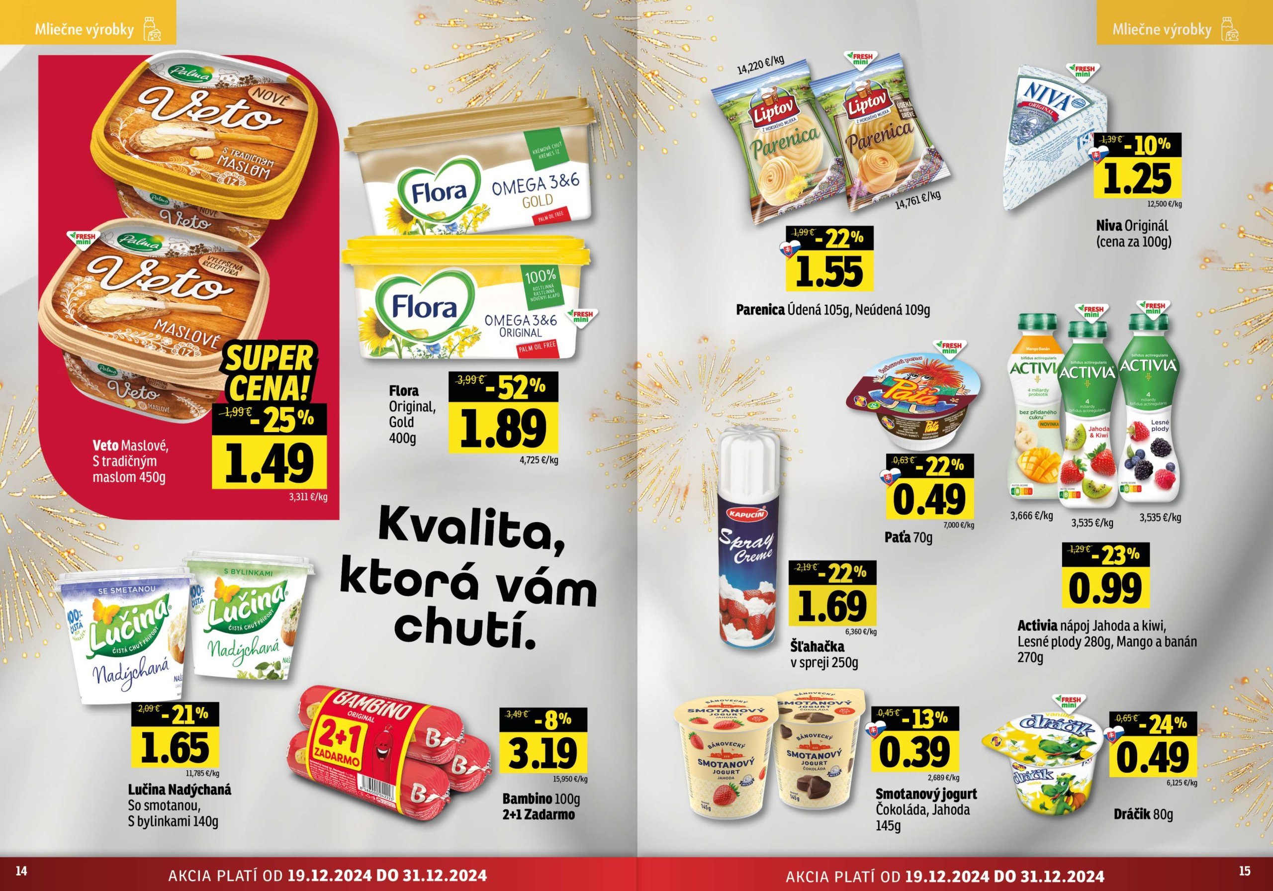 fresh - Fresh - Stredné a západné Slovensko leták platný od 19.12. - 31.12. - page: 8