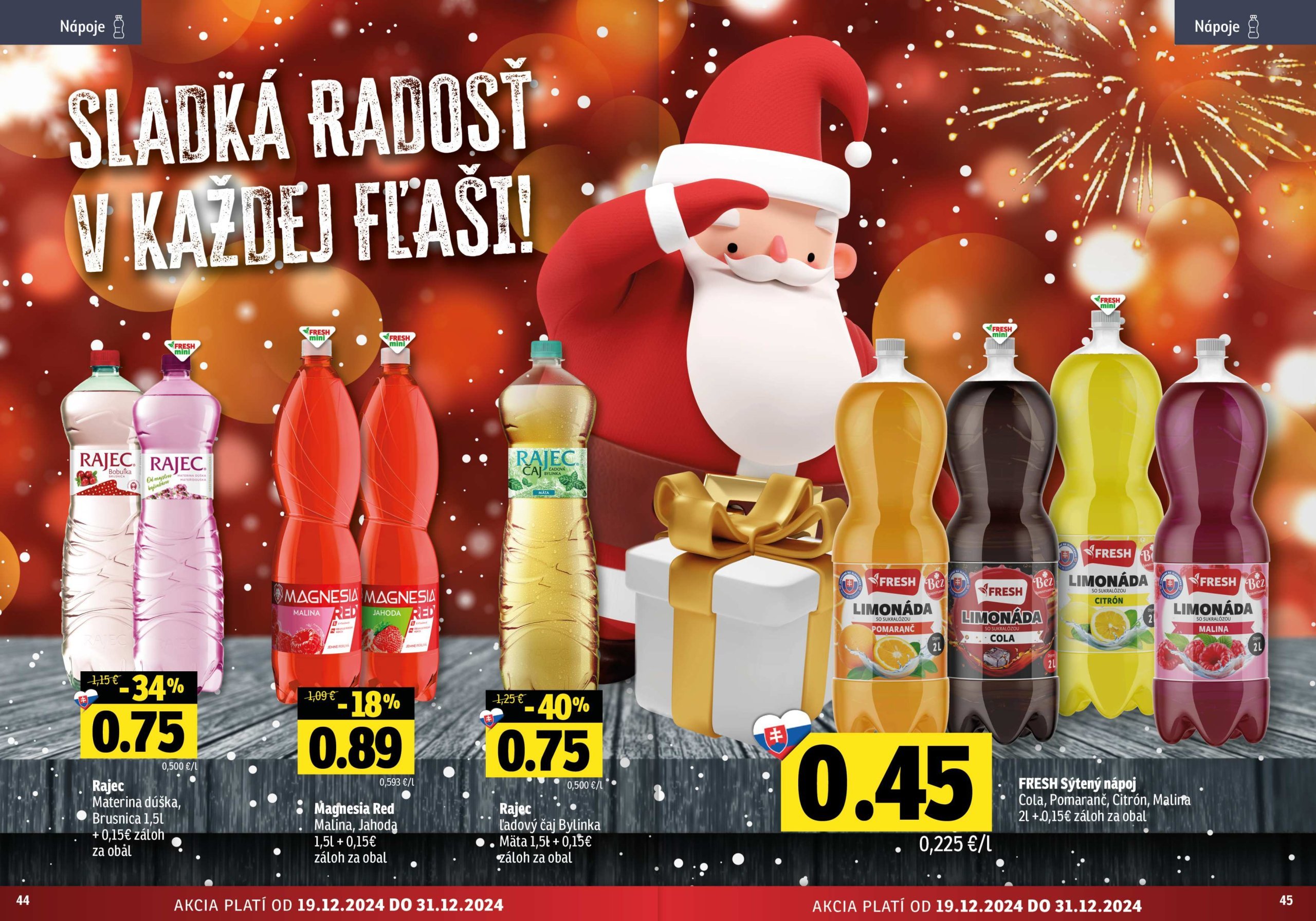 fresh - Fresh - Stredné a západné Slovensko leták platný od 19.12. - 31.12. - page: 23