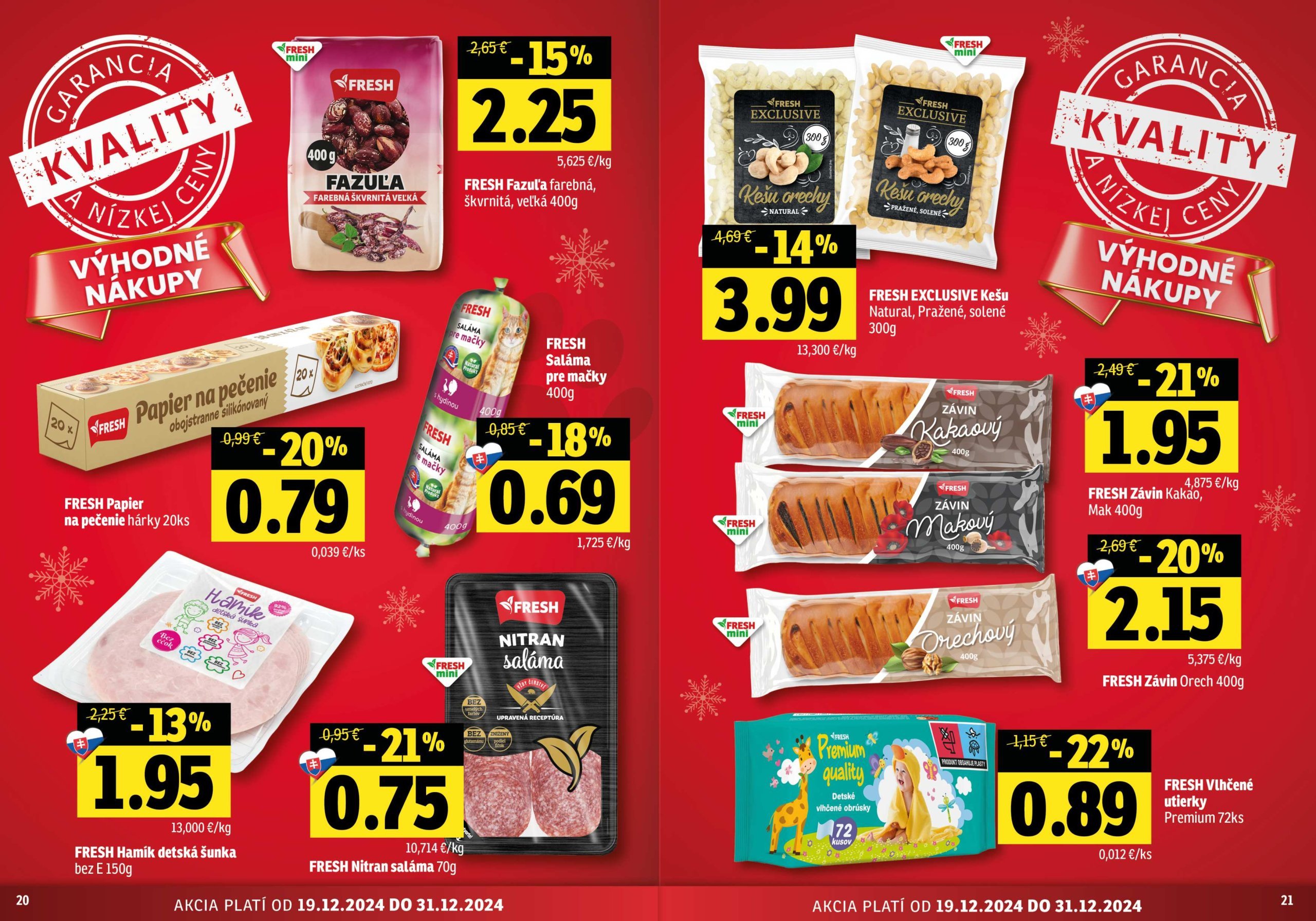 fresh - Fresh - Východné Slovensko leták platný od 19.12. - 31.12. - page: 11