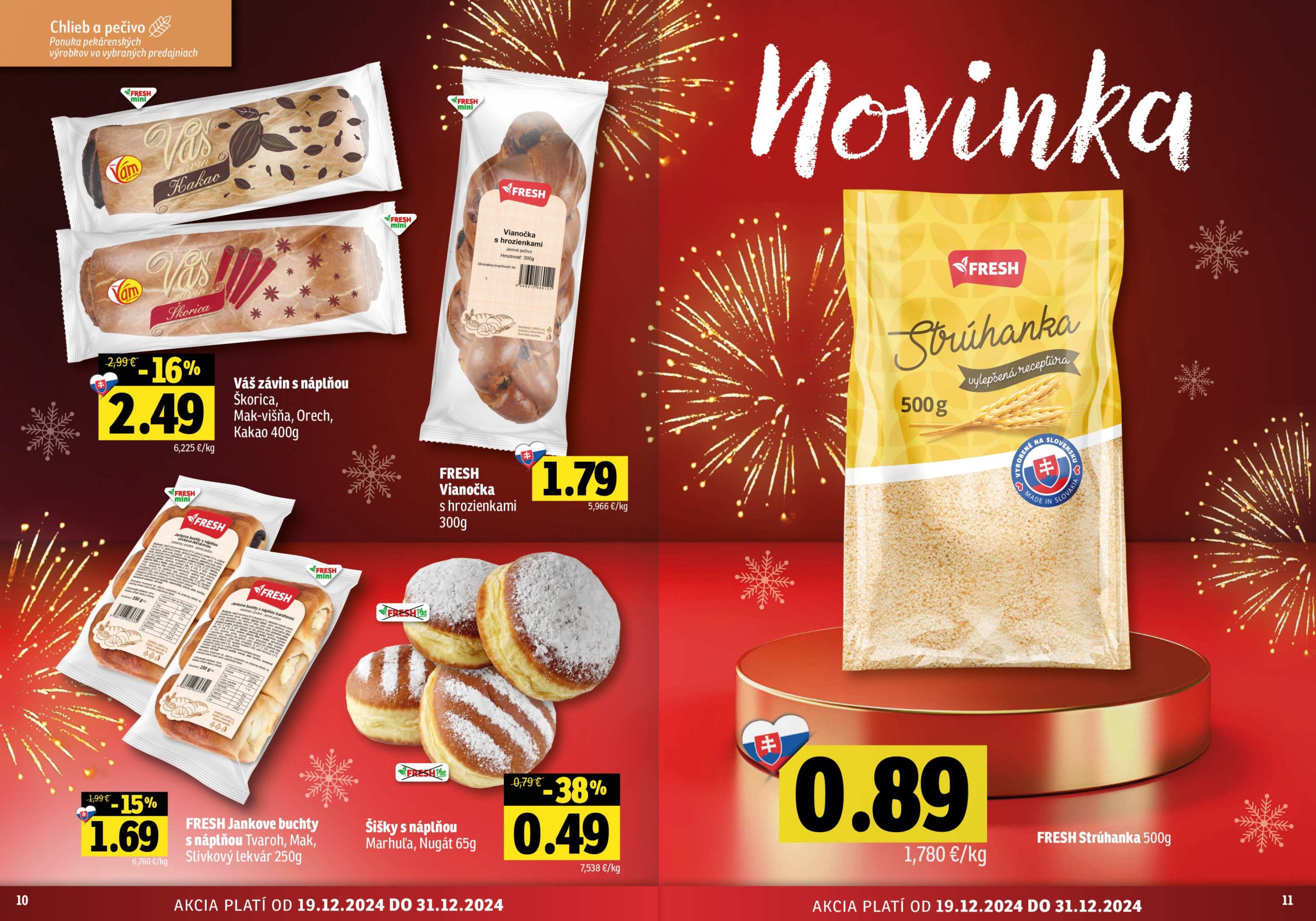 fresh - Fresh - Východné Slovensko leták platný od 19.12. - 31.12. - page: 6