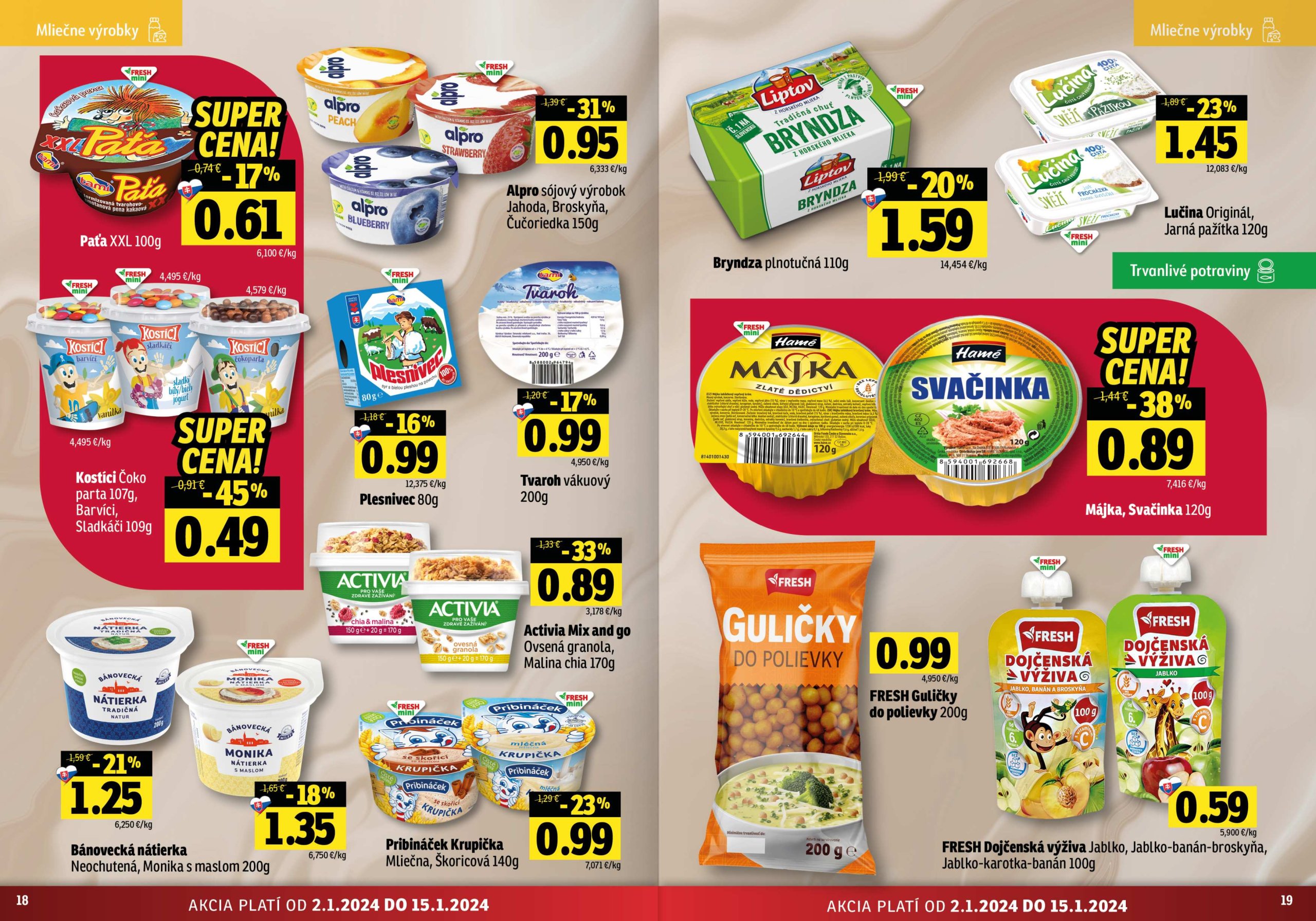 fresh - Fresh - Východné Slovensko leták platný od 02.01. - 15.01. - page: 10