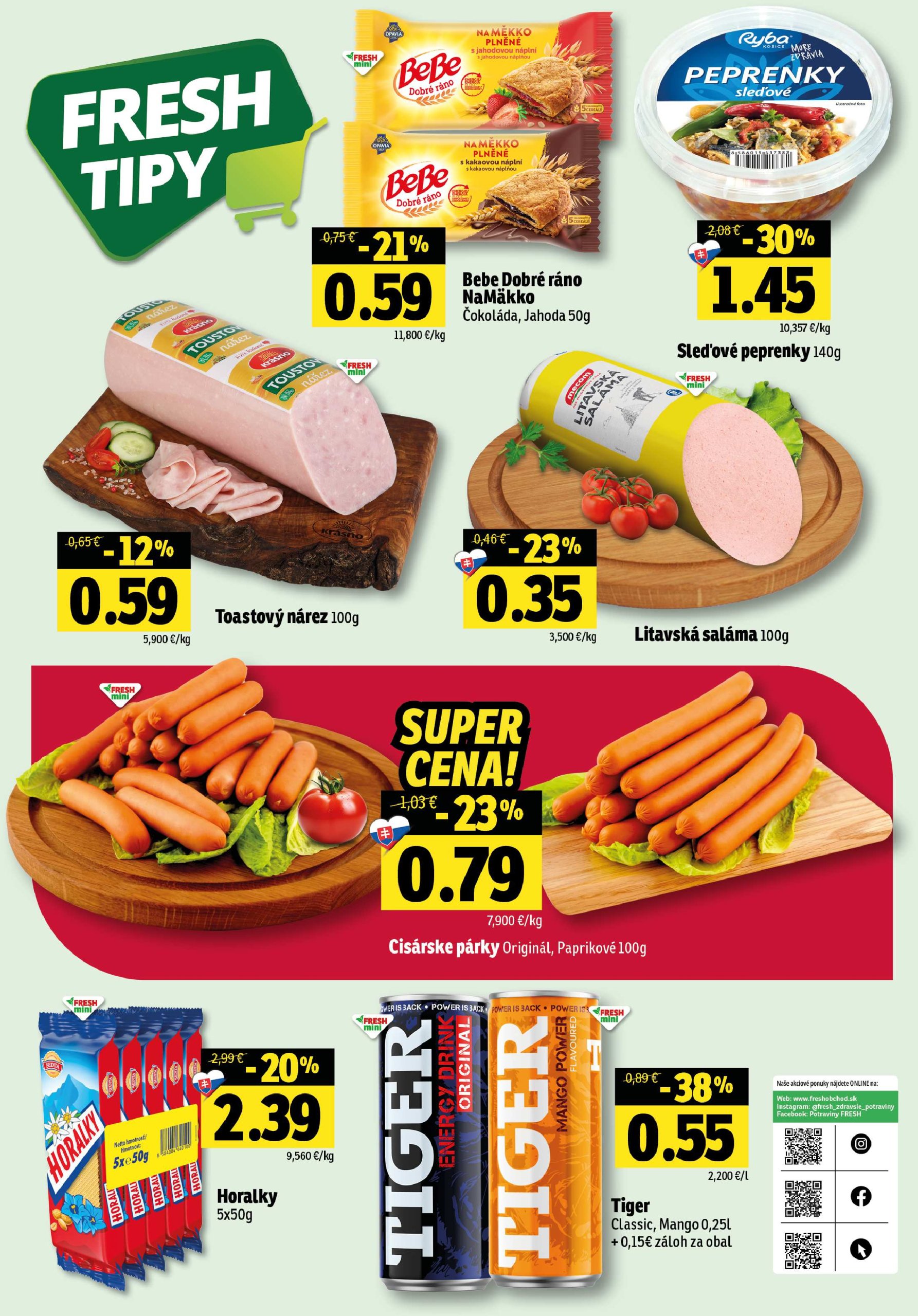 fresh - Fresh - Východné Slovensko leták platný od 02.01. - 15.01. - page: 18