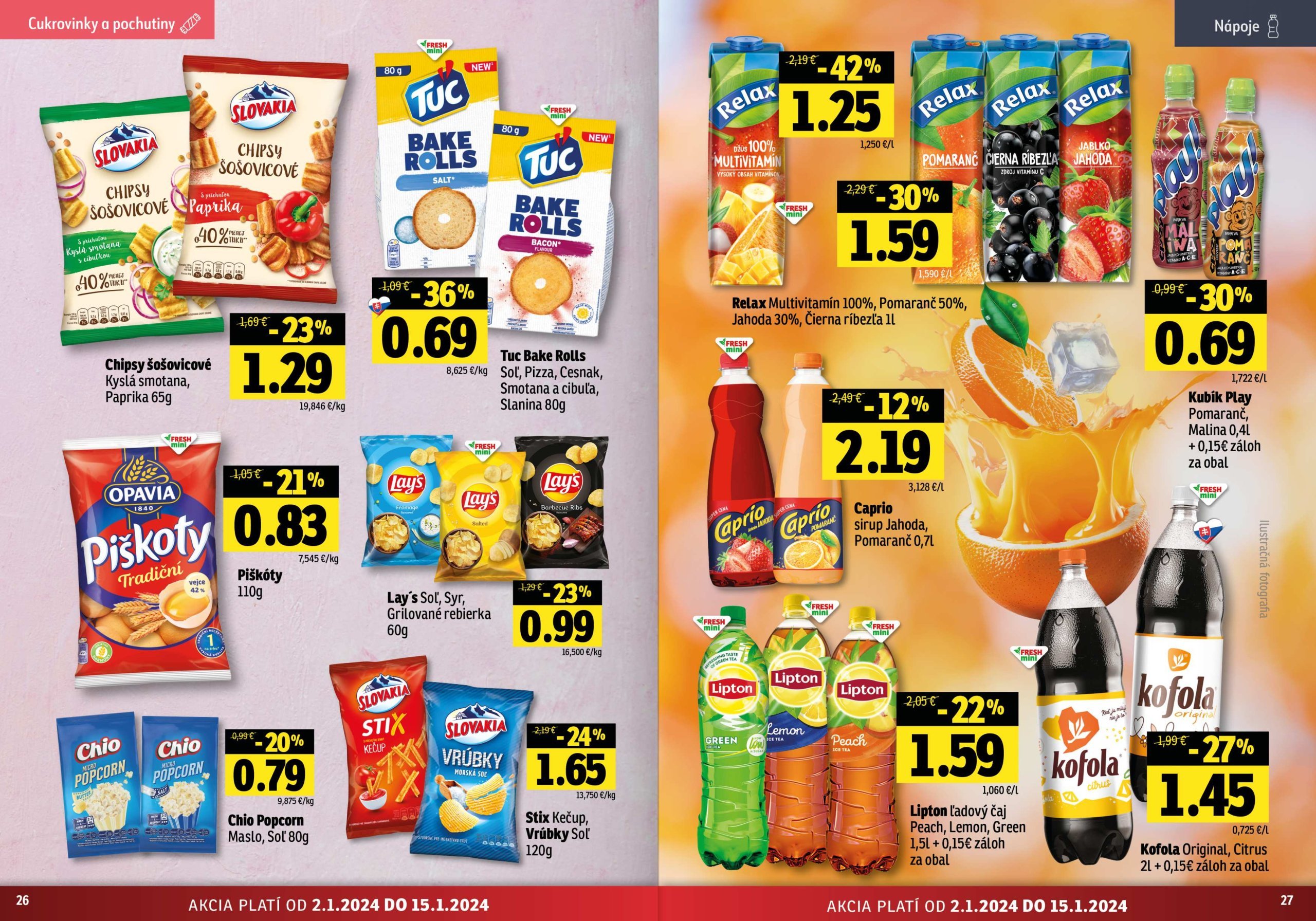 fresh - Fresh - Východné Slovensko leták platný od 02.01. - 15.01. - page: 14