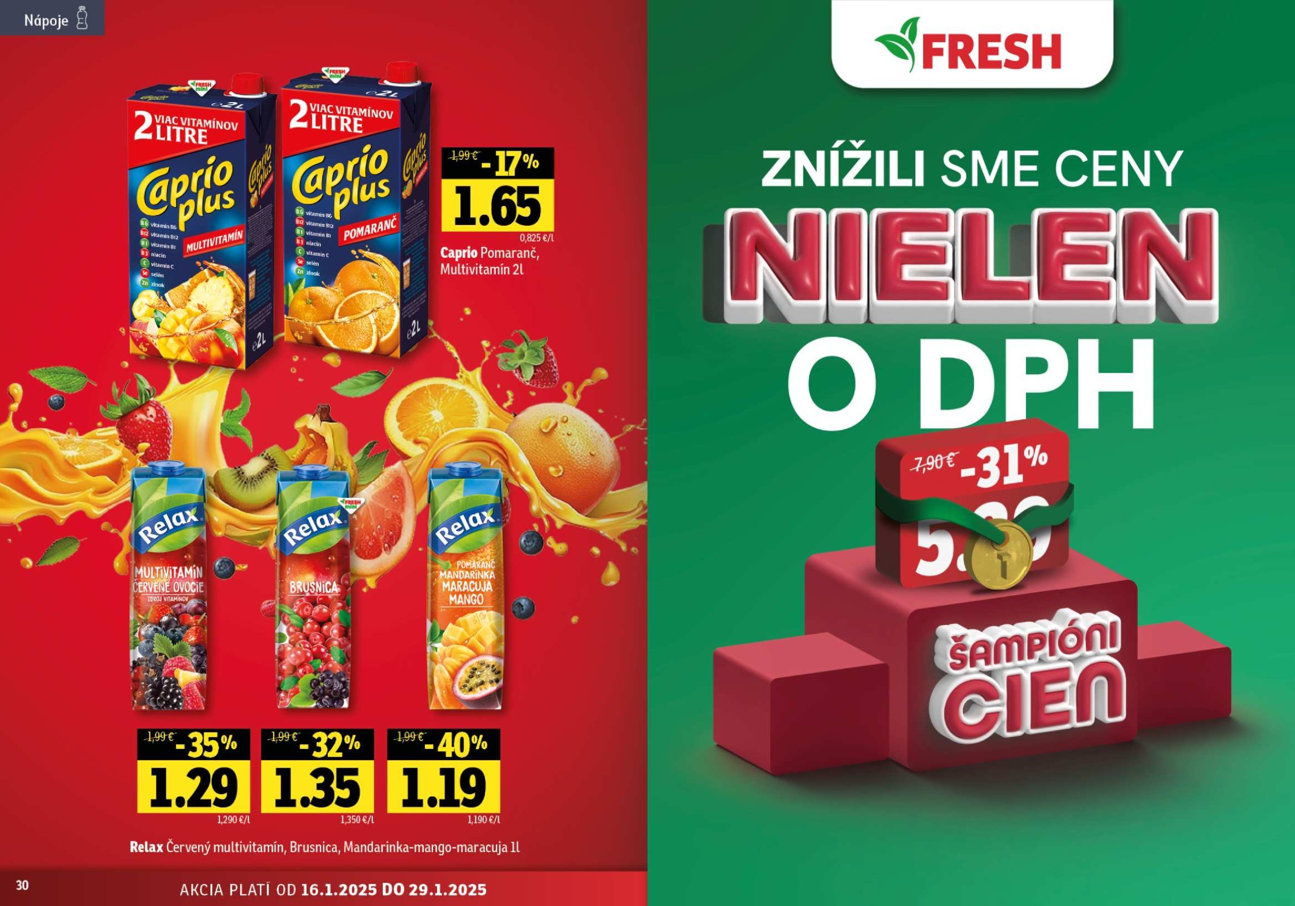 fresh - Fresh - Východné Slovensko leták platný od 16.01. - 29.01. - page: 16