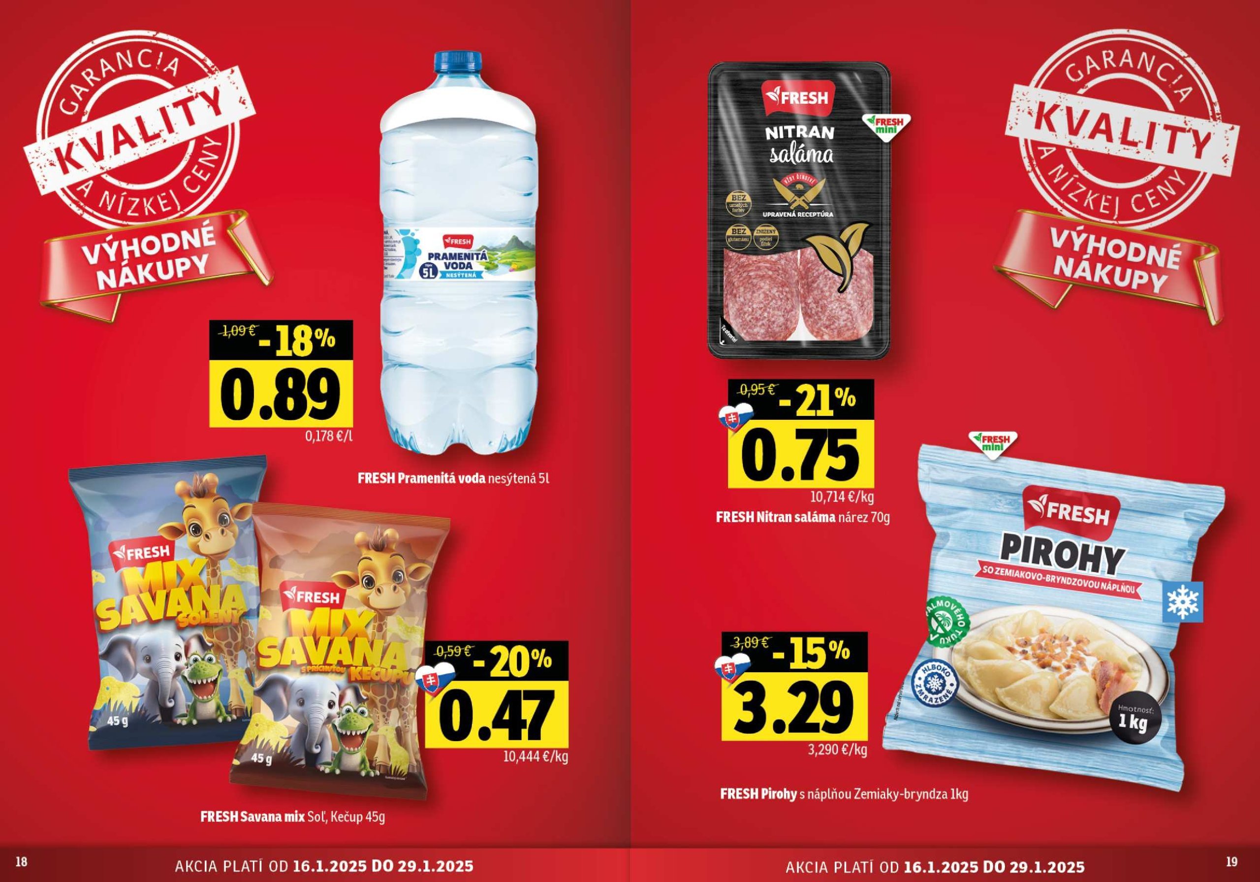 fresh - Fresh - Východné Slovensko leták platný od 16.01. - 29.01. - page: 10